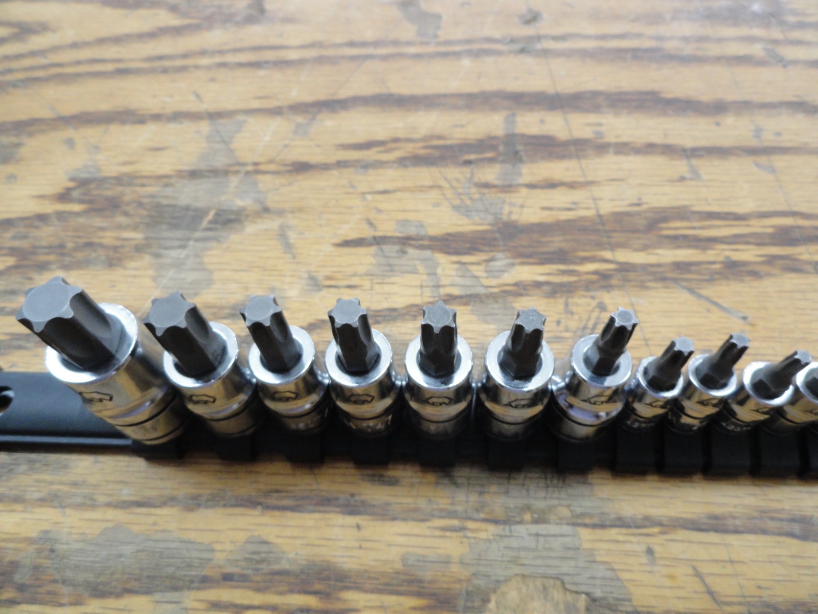 Matco Tools ADV SABCTX13V 13pc Torx Socket Set T8-T60 1/4″ 3/8″ & 1/2″ Dr NICE