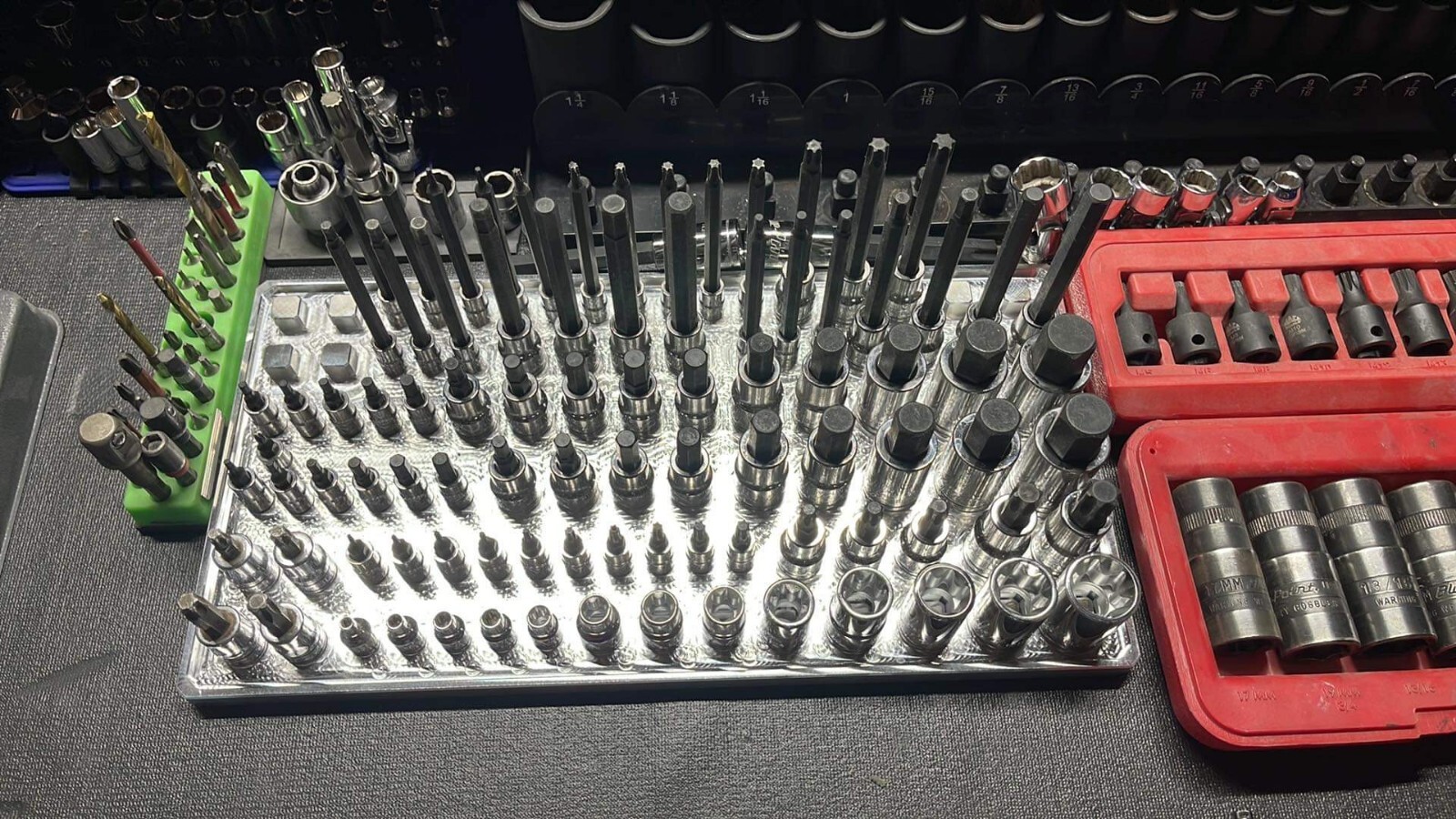 Blue point blpthc87 Socket Organizer – Tool Box BIllet
