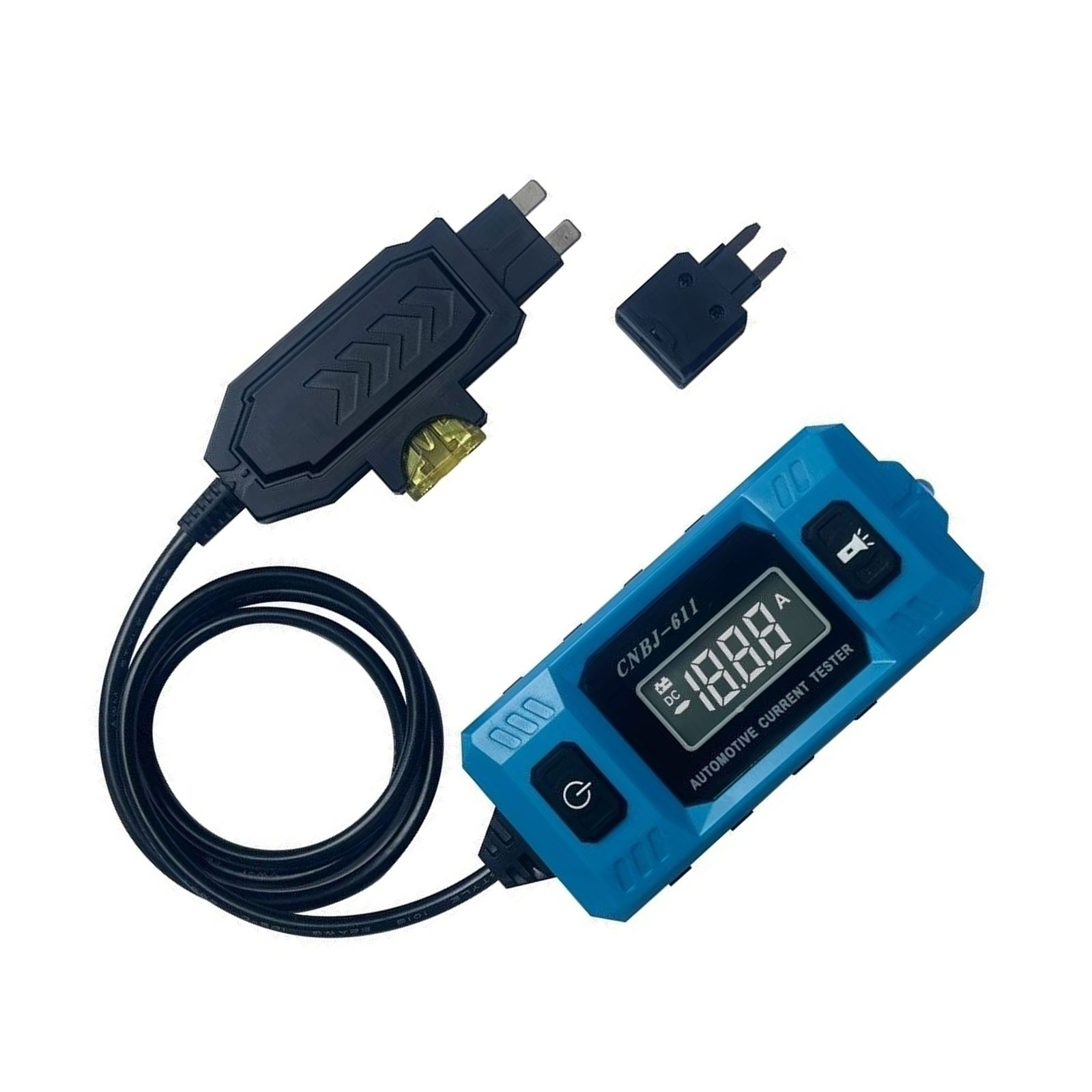 Car Circuit Tester with LED Display for 12V and 0 01 to 19 99 Amp Range