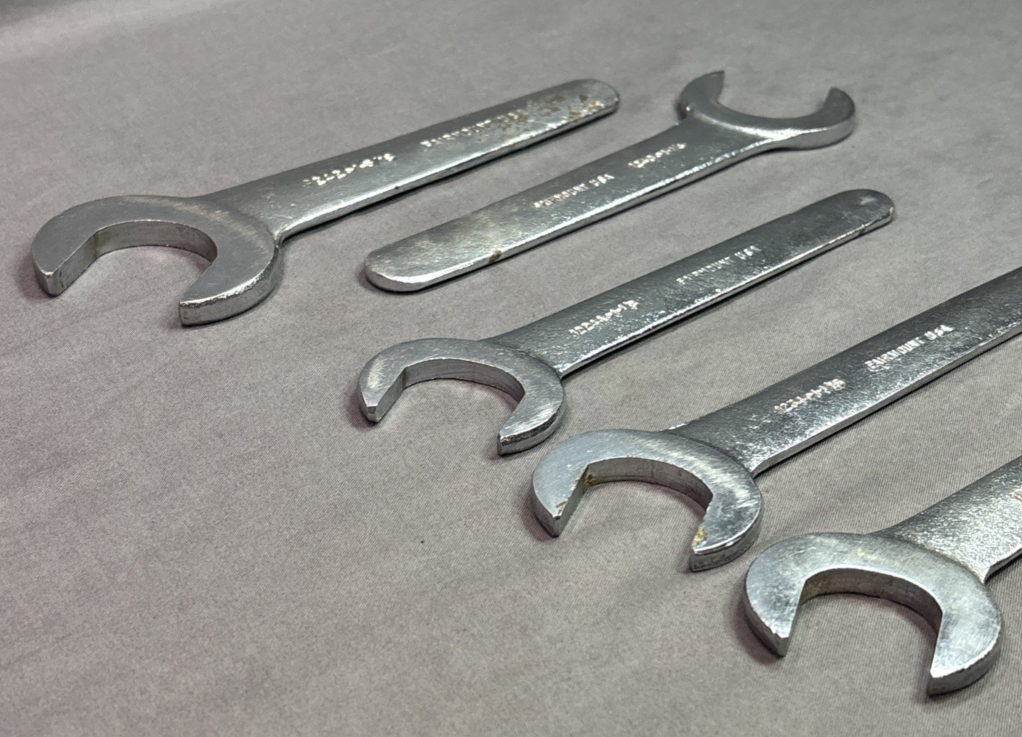 Fairmount USA – 5 pc. Hydraulic Service – Thin Open End Wrench Set 1″ – 1-5/16″