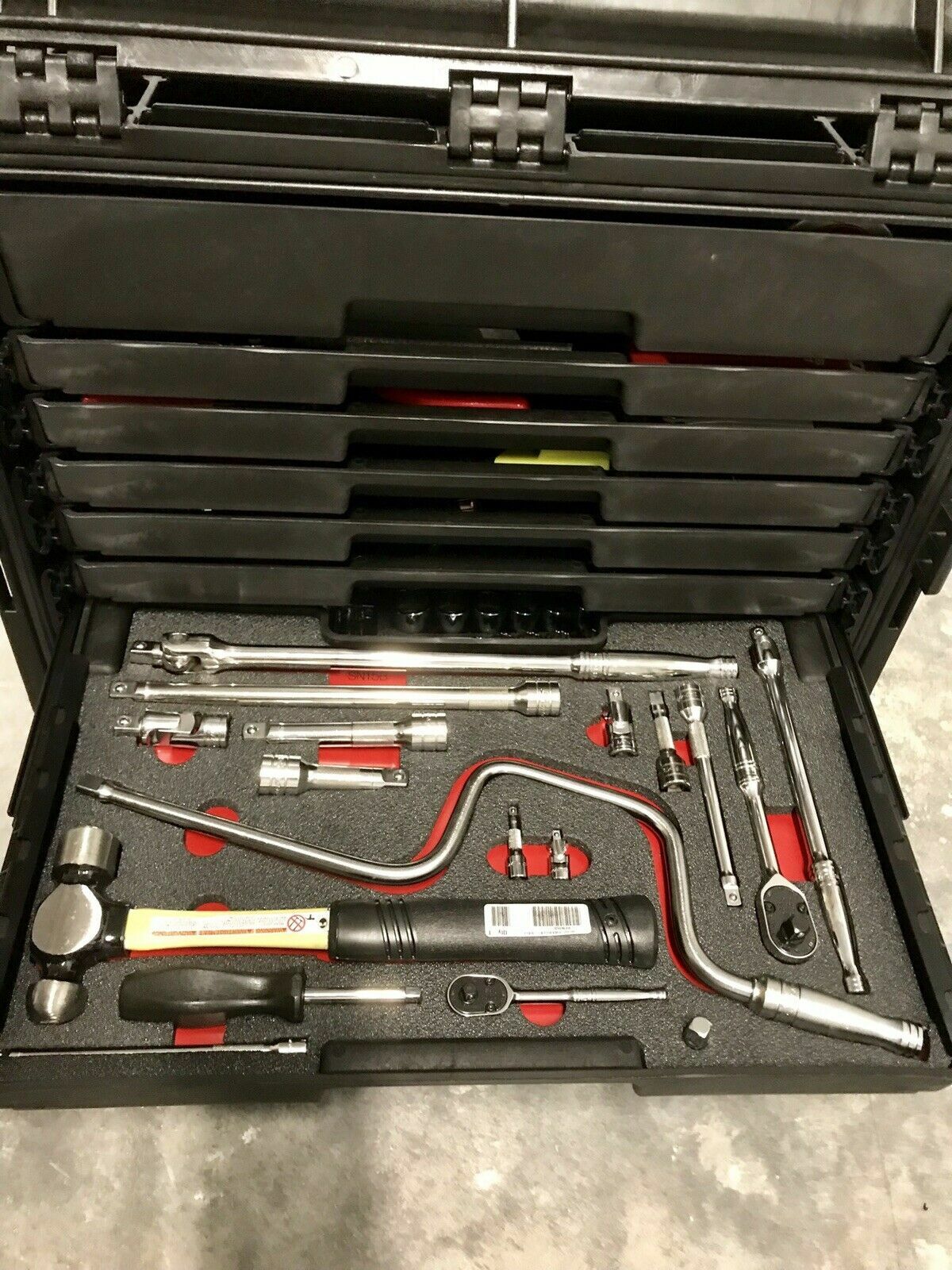 New Snap-on™ GMTK General Mechanic’s Maintenance Military Tool Set Kit 8 Drawer