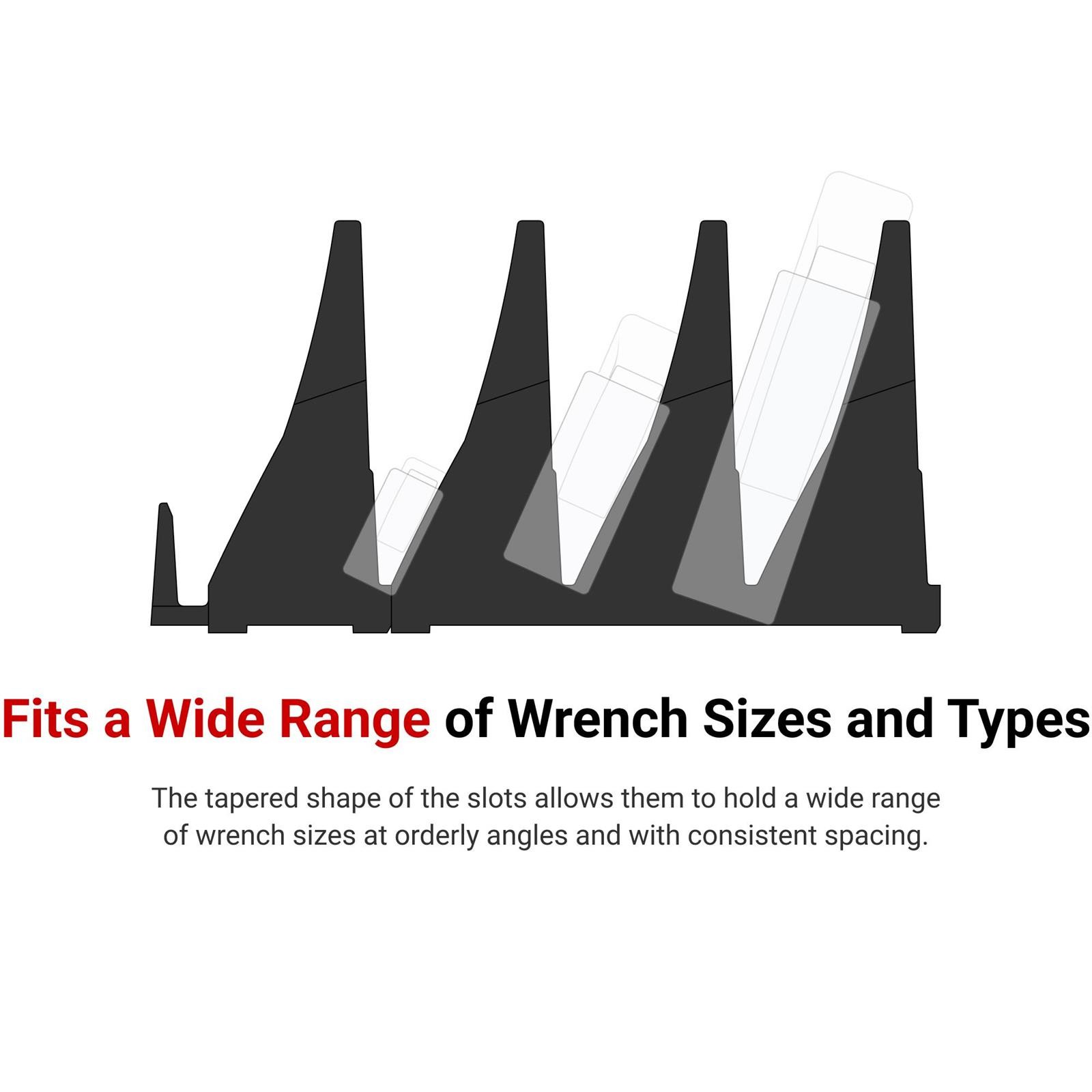 Tekton WRB95303 Long Fixed/Flex Head 12-Point Ratcheting Set