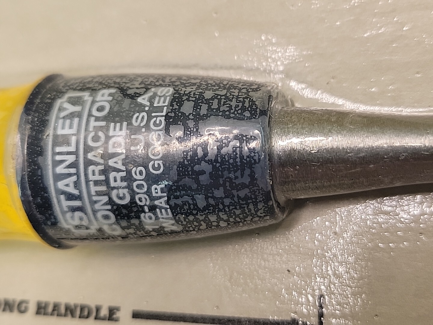 Stanley 5/8″ Wood Chisel Contractor Grade 16-906 New Old Stock USA