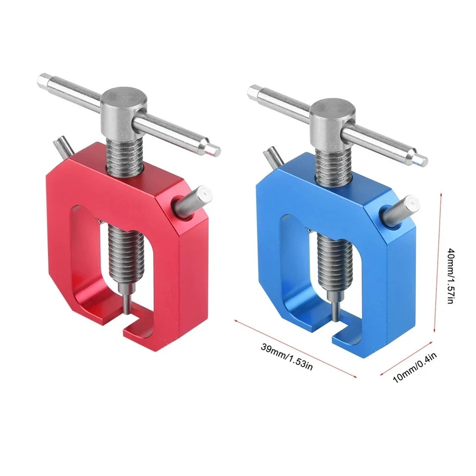 ZLXHDL Mini Gear Pullers, RC Pinion Bearing Puller 1.6×1.5×0.4inch, Red J jrydla