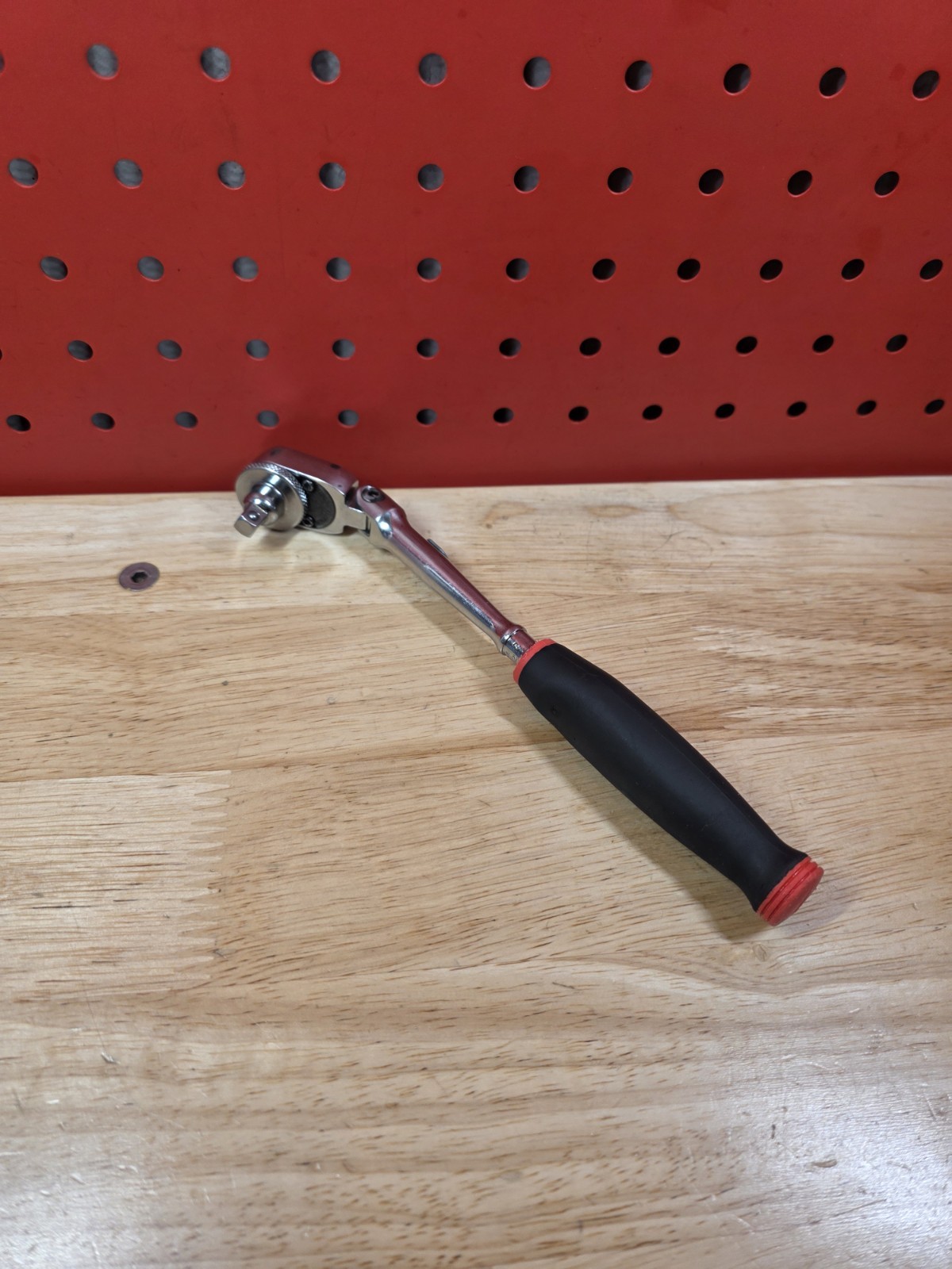 Snap-on THLX72 1/4″ Locking Flex Head Soft Grip Ratchet RED & Blue-Point Spinner