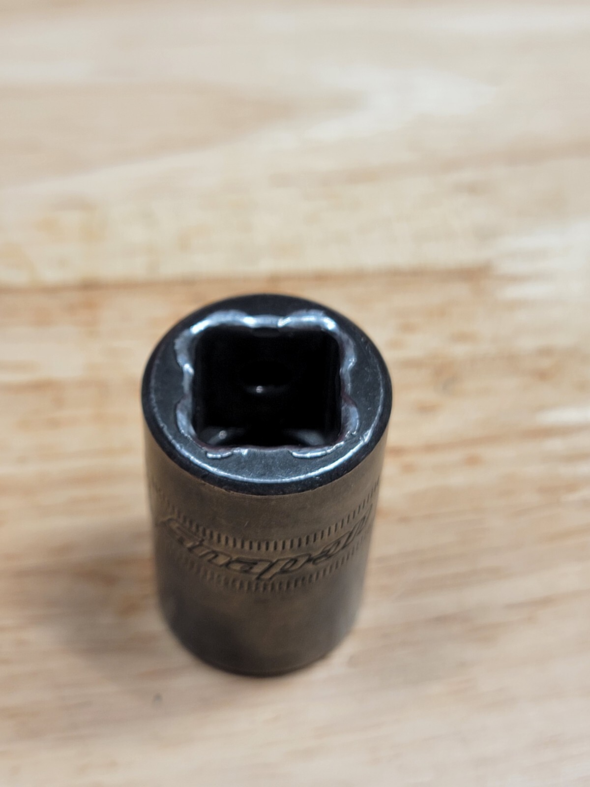 Snap-on Tools IMM150A 15mm 1/2″ Drive 6-Point Shallow Impact Socket