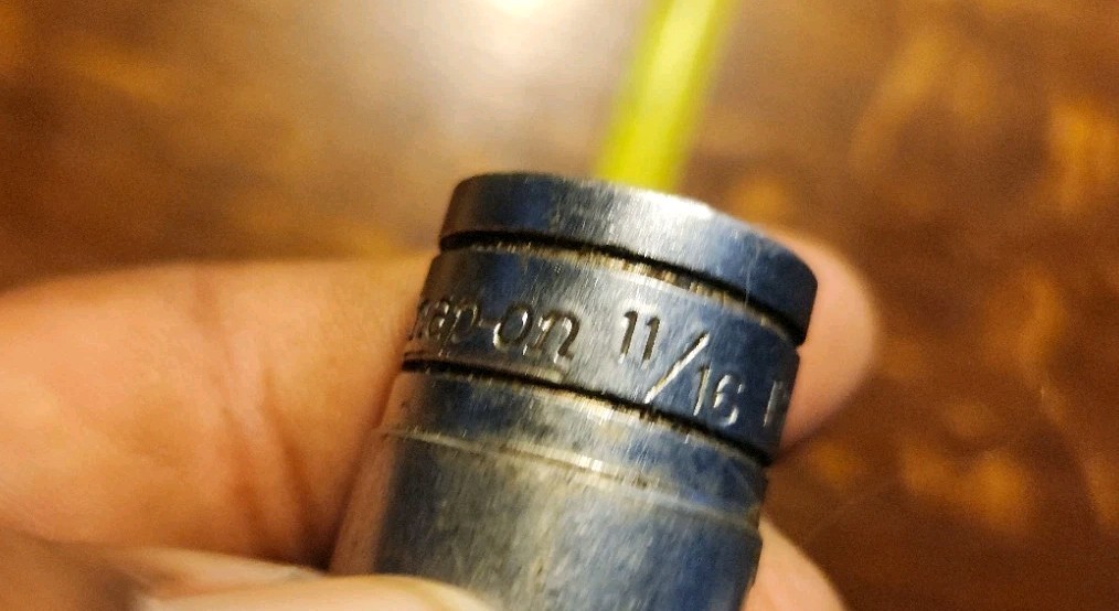 vintage Snap-on Tools Deep Chrome Socket TS221 11/16″ SAE 6 Point 1/2” Drive USA