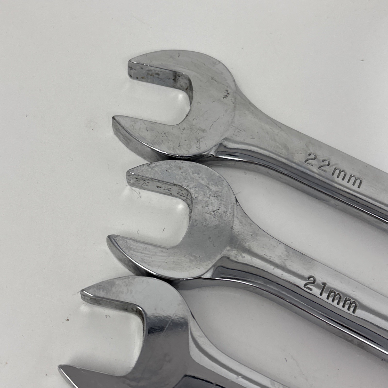SK S-K Tools 14 Pcs Metric Combo Wrench Set SuperKrome Polished 7MM to 22MM READ