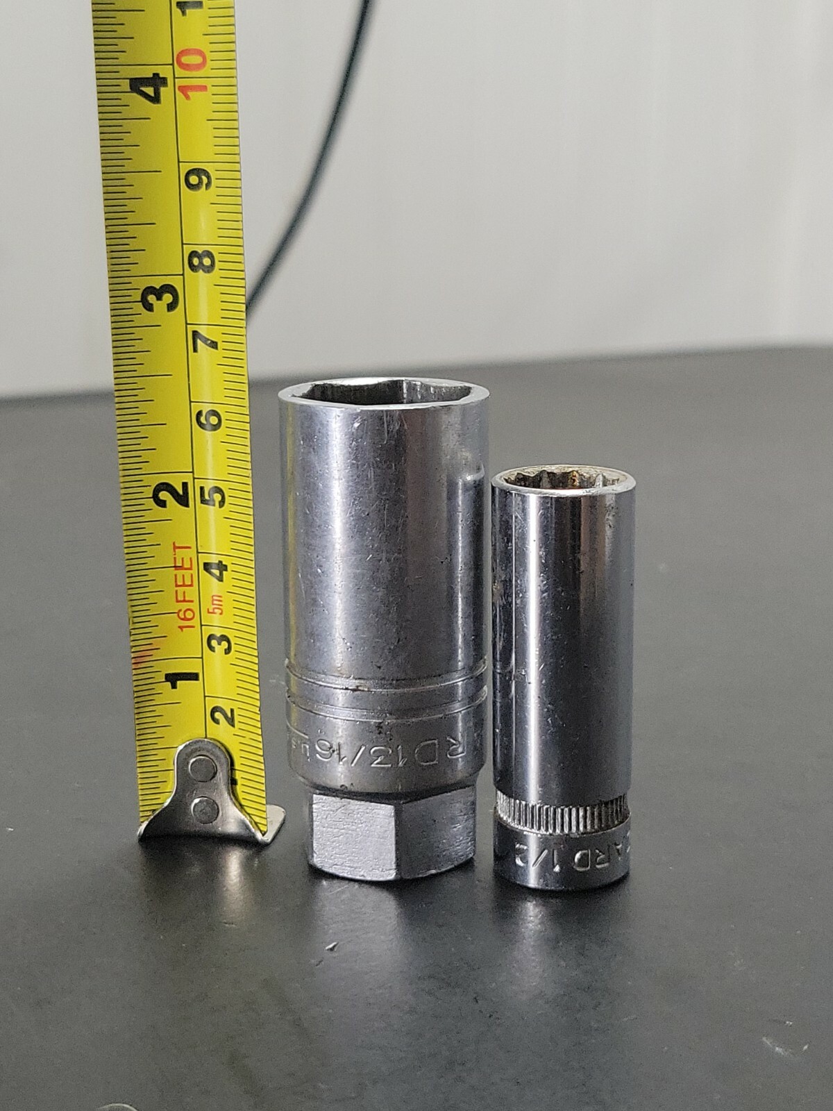 Wizard USA Deep Sockets 1/2″ H2631 13/16″ SAE 3/8″ Drive 12 Point 6 Point L1516