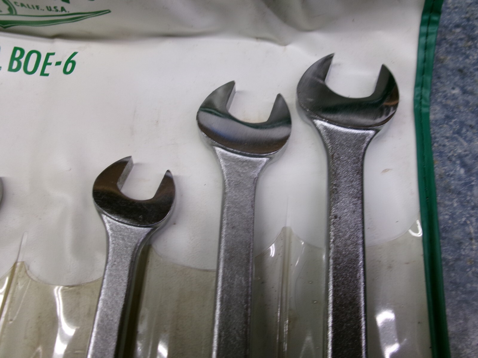 Thorsen USA 6-Piece Metric Combination Wrench Set with Pouch No BOE-6