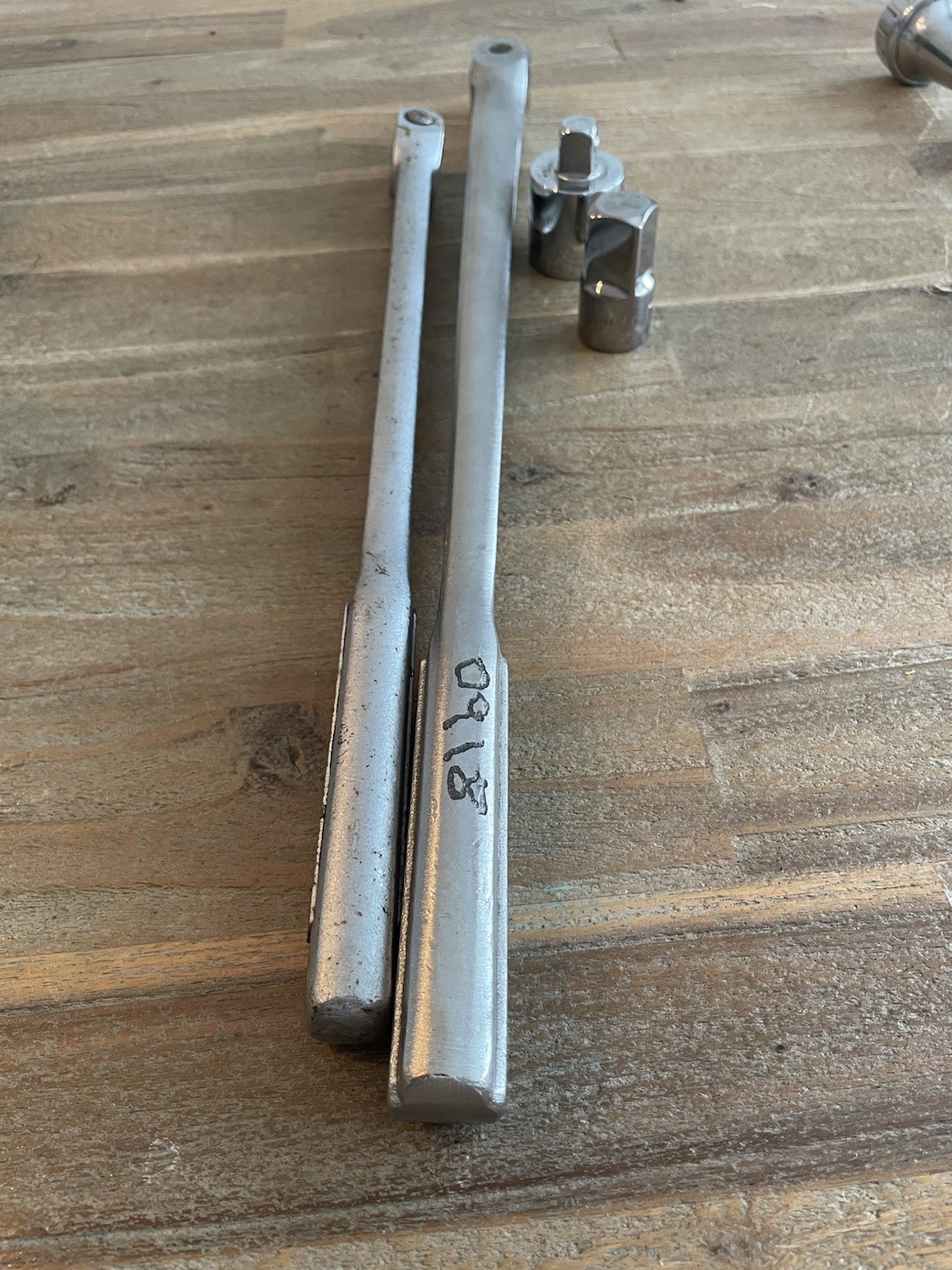 Vintage Craftsman USA VVJ 4431 3/4″ Drive 18” Breaker Bar + 1/2” 15” Bar + 4271