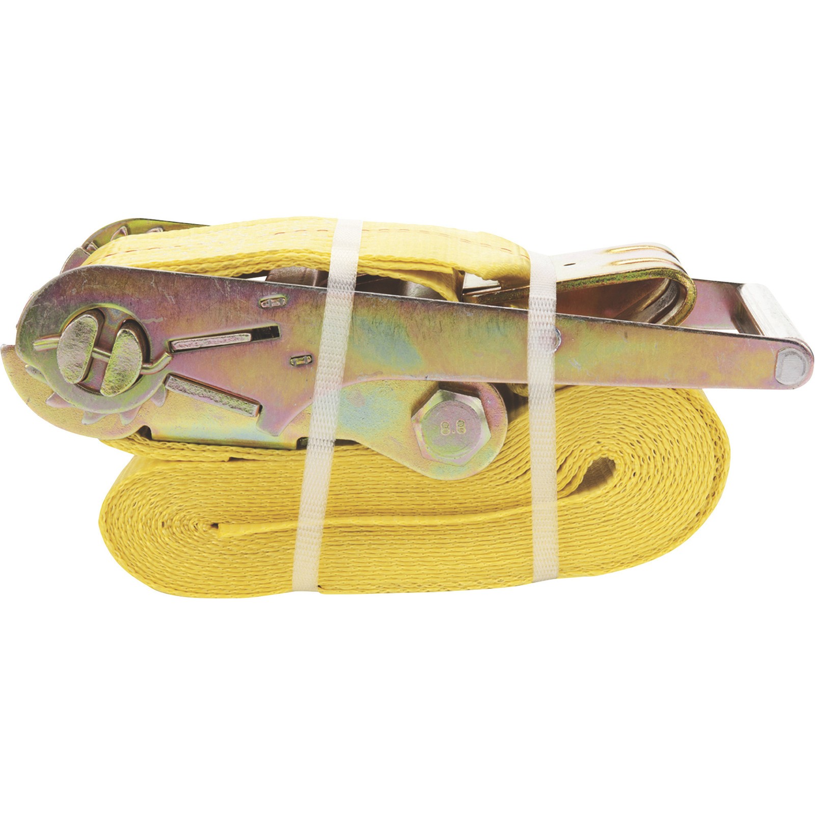 Smart Straps Commercial-Grade Ratchet Tie-Down, 15,000-lb. Breaking Strength,