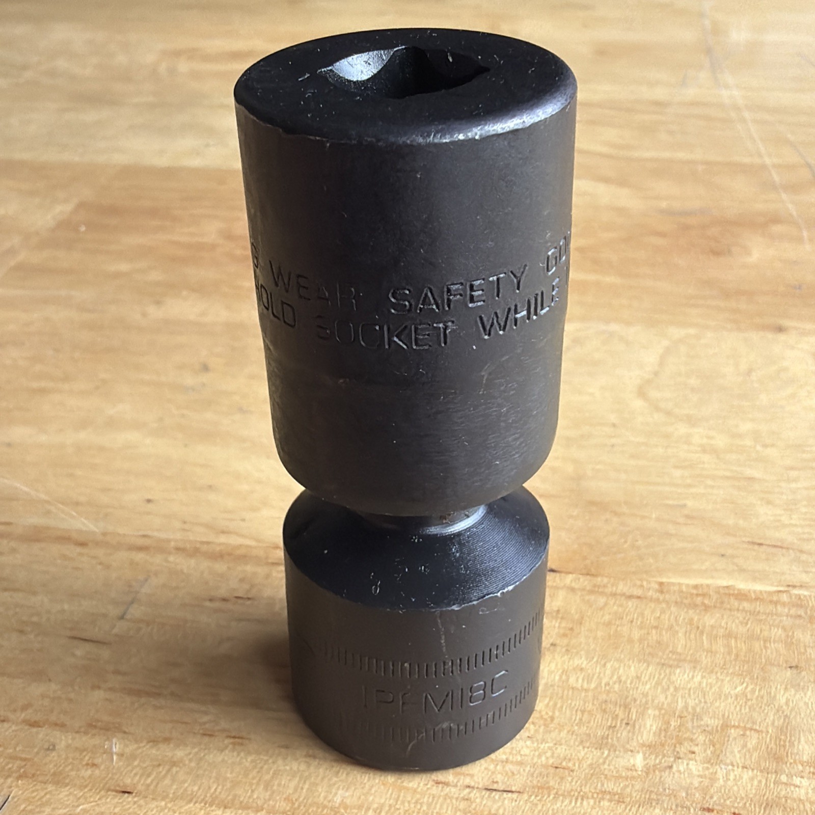 Snap On Tools 18mm Universal Swivel Impact Socket 3/8″ Drive IPFM18C NEW 2026