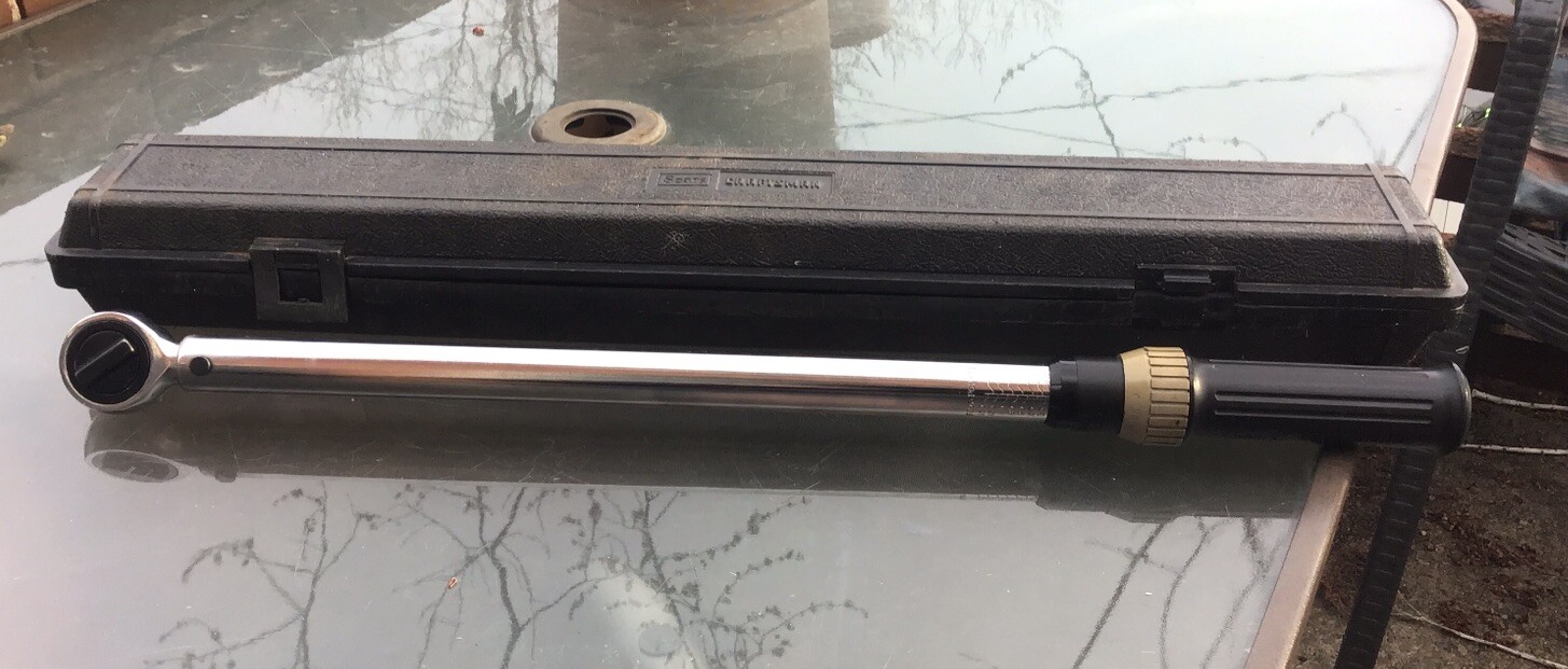 Craftsman 9-44476 Microtork 1/2″ Dr. Torque Wrench 20-150 FT LBS Made In USA