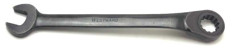 Westward 16mm Combination Ratcheting Offset Wrench 12 Point 34D963 Used