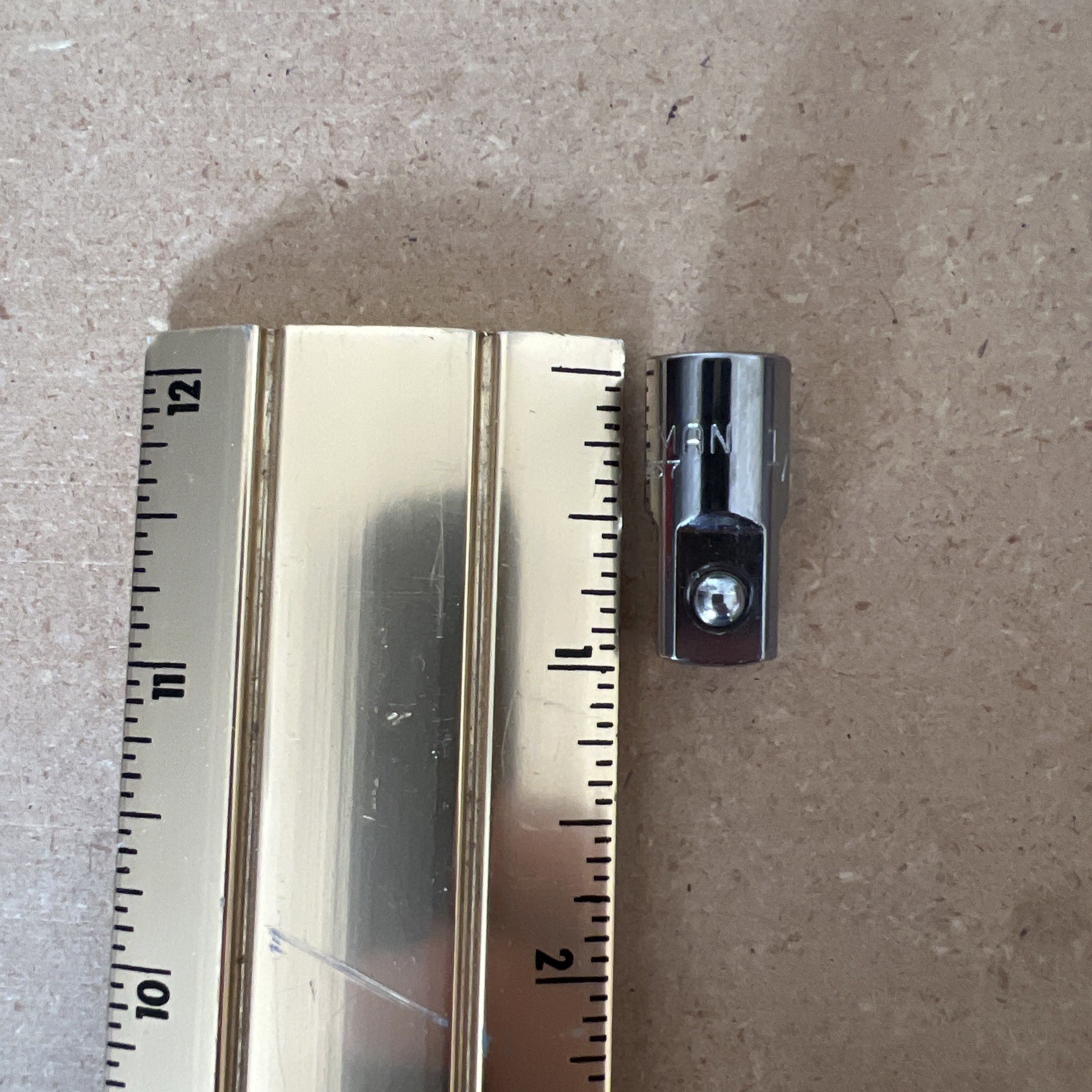 Craftsman 1/4″ to 3/8″ Drive Socket Adapter G #4257 Increaser USA Made NEW