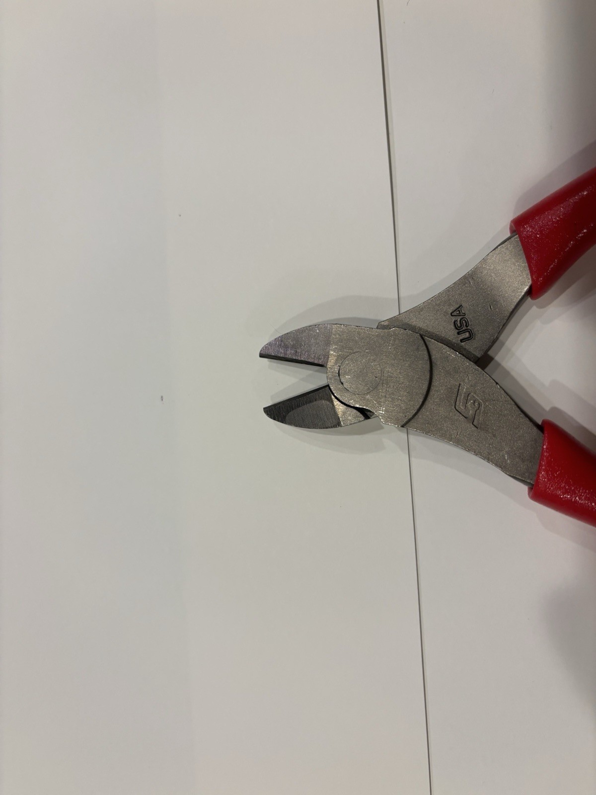 Snap On Tools 86ACP 6-inch Diagonal Cutter Pliers Red Handle