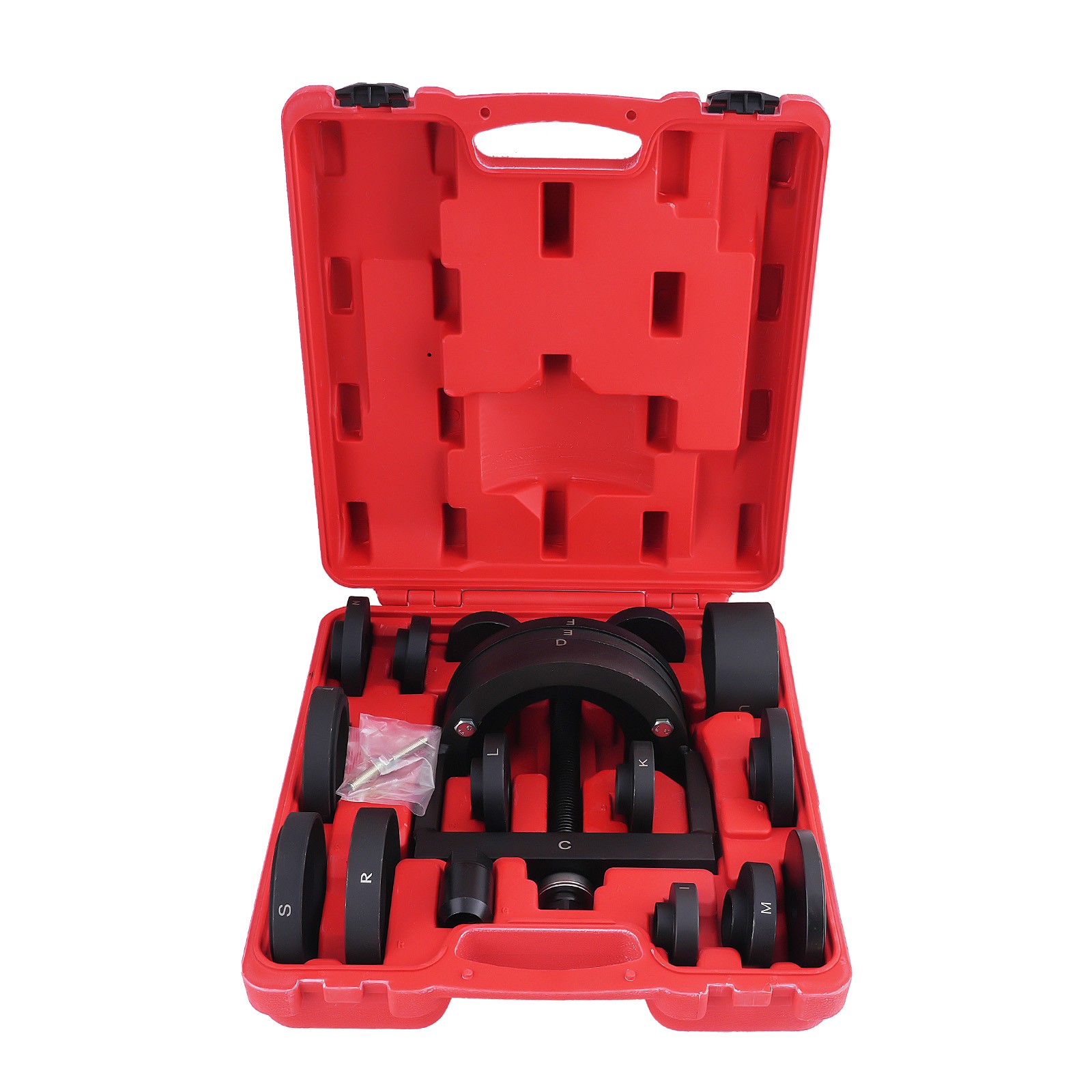 21PC Front Rear Wheel Hub Bearing Puller Kit Remover Carbon Steel Tool Set