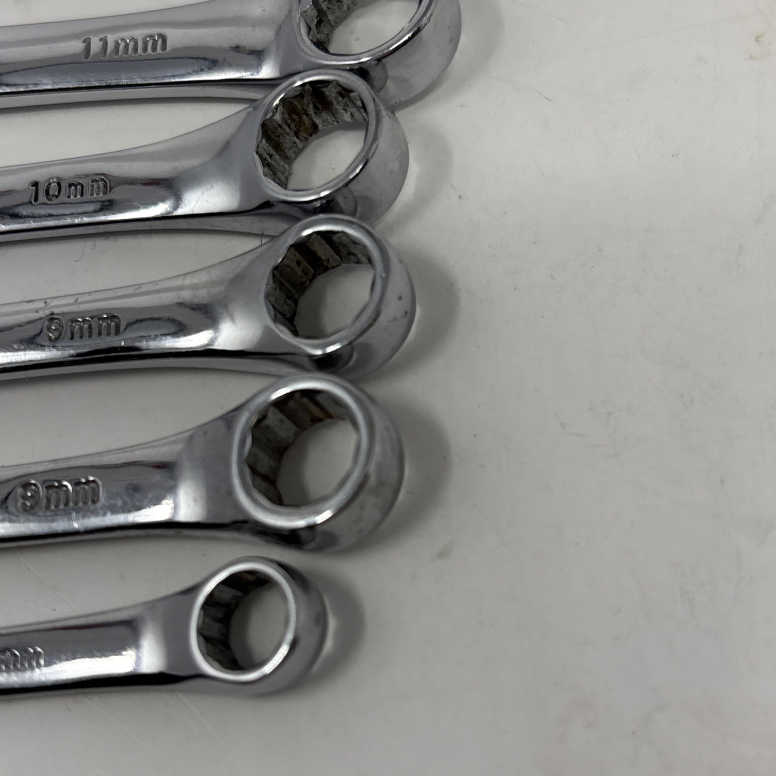 SK S-K Tools 14 Pcs Metric Combo Wrench Set SuperKrome Polished 7MM to 22MM READ