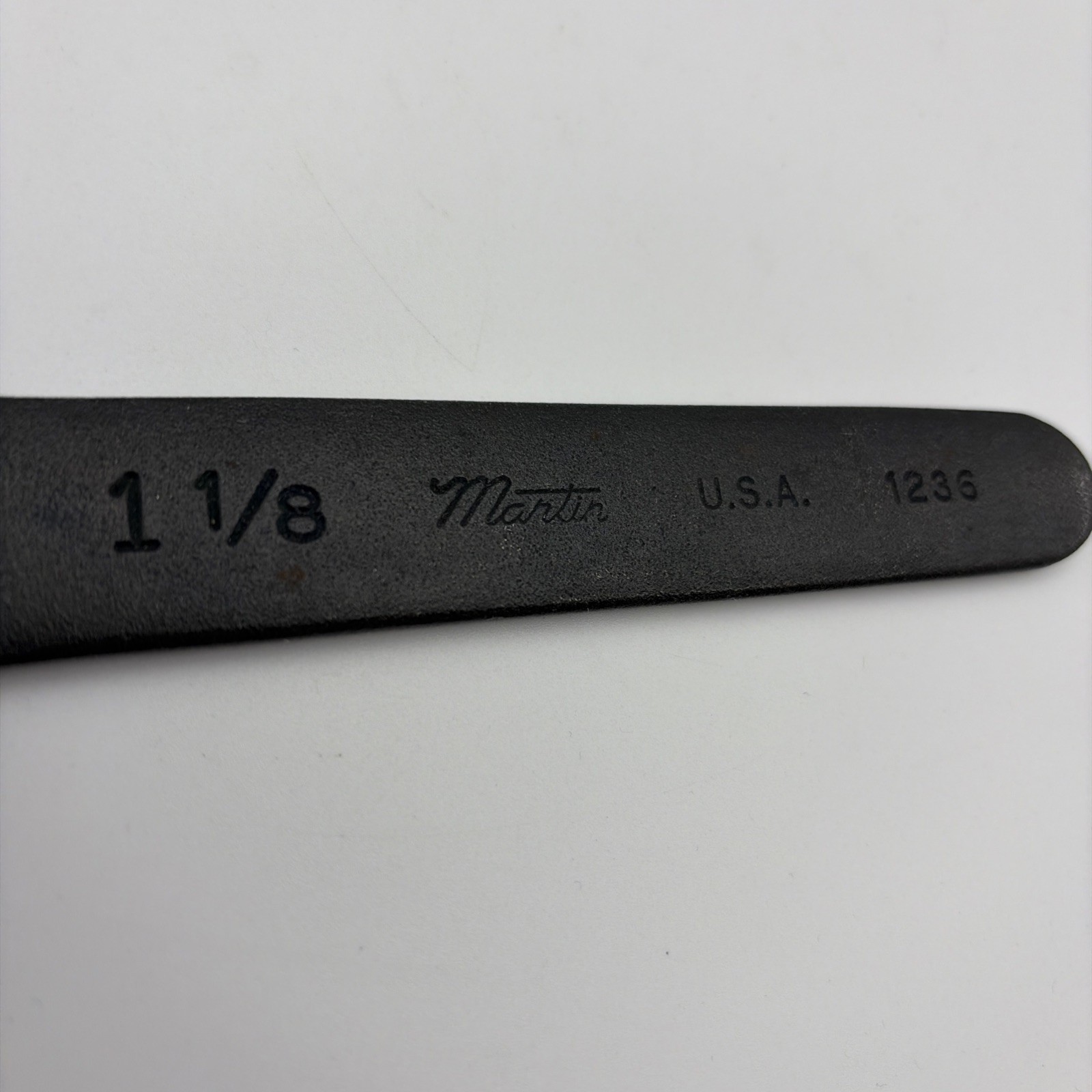 Martin Tools 1236 1-1/8″ Industrial Black Service Angle Wrench ✅ Made in USA