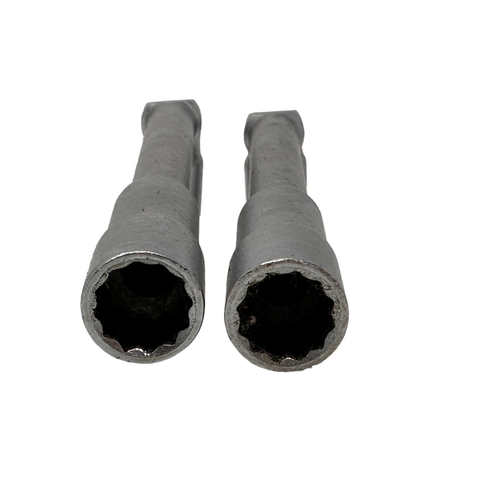 Lot of 2 L-Shaped Hex Socket Wrench Angled Lug Nut Tool Hollow Through-Hole 12