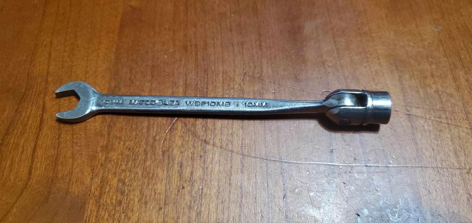 RARE MATCO 10MM WBF10M8 CHROME METRIC SPECIALTY WRENCH 10 MM 6 point socket