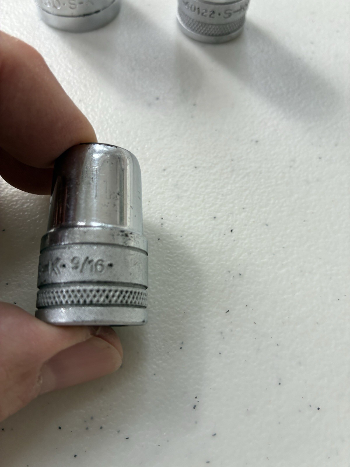 SK S-K 1/2” DRIVE 12 Point 1-1/8”, 15/16”, 11/16”, 9/16” Sockets USA