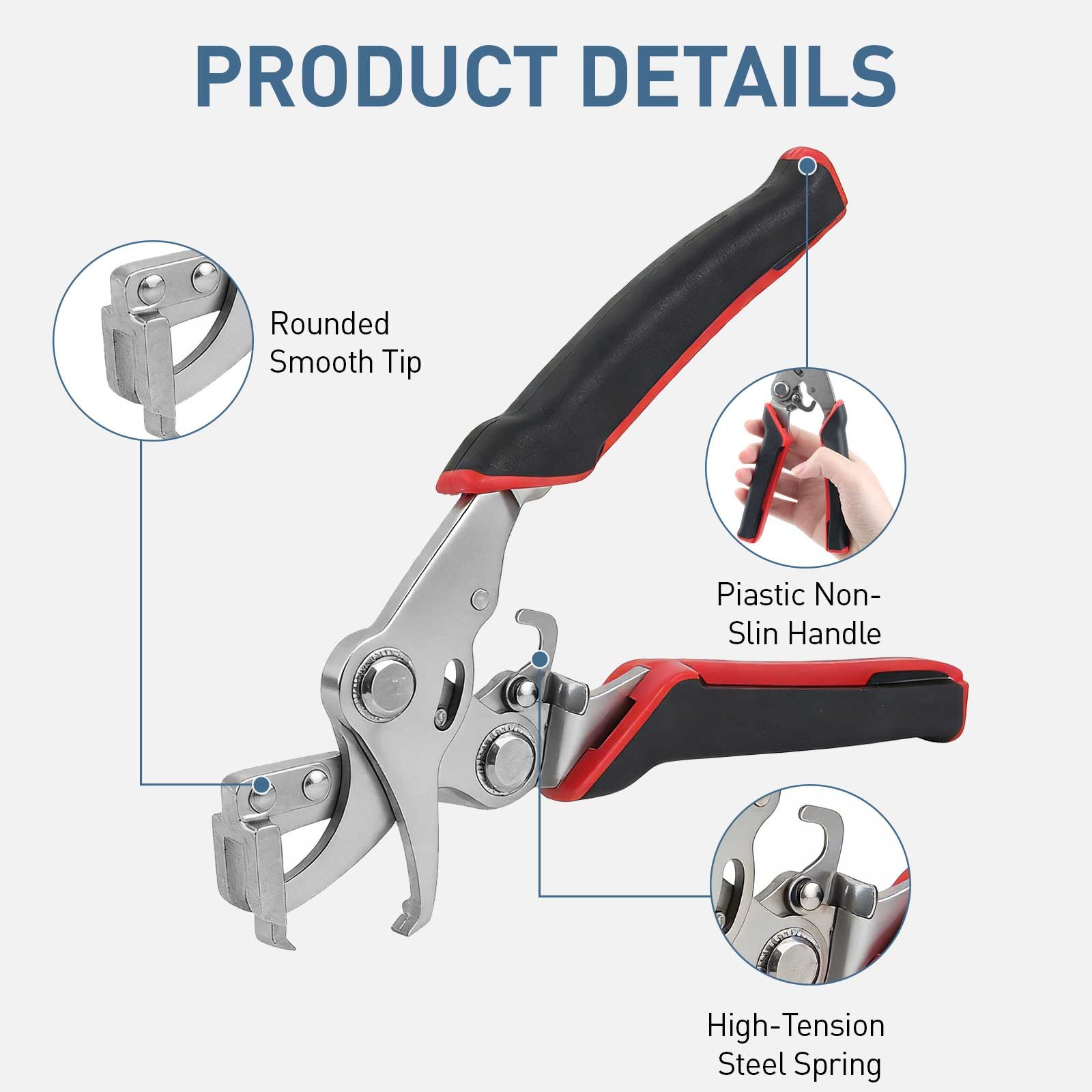 Car Clip Removal Pliers Trim Panel Rivet Disassembly Tool for Automotive Repair