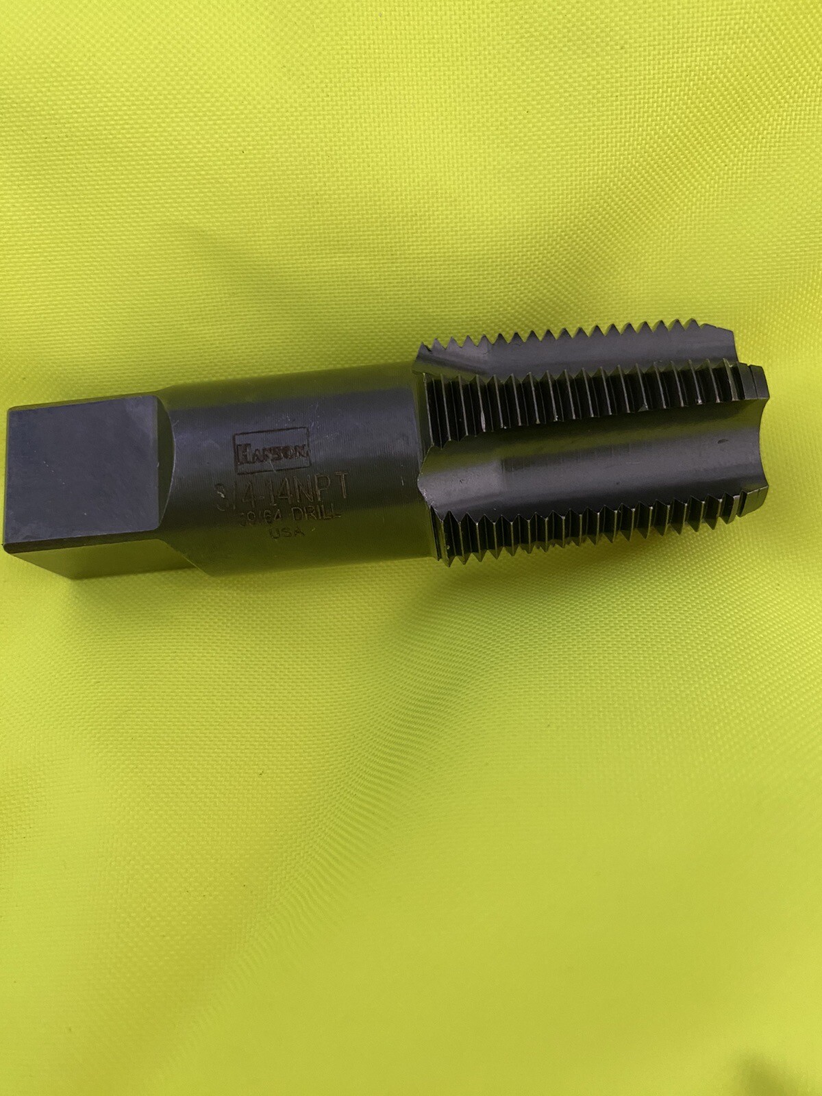 1906 ZR 3/4″-14 NPT Taper Pipe Tap USA RH Irwin Hanson Carbon steel
