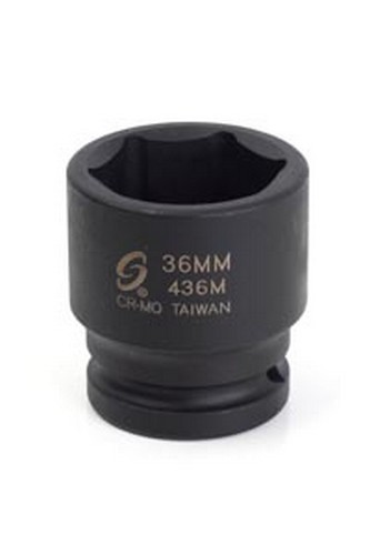 SUNEX 3/4″ Dr. 36mm Impact Socket SUN436M