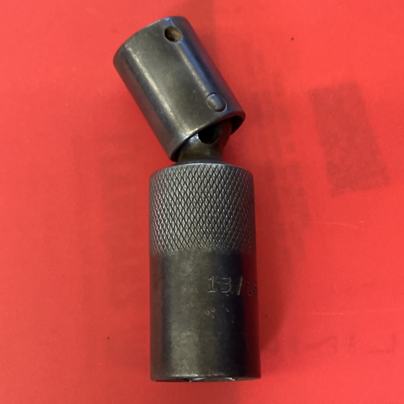 Mac Impact Spark Plug Swivel Socket XUP266DP 3/8 Drive 6pt 13/16 Inch Vtg USA