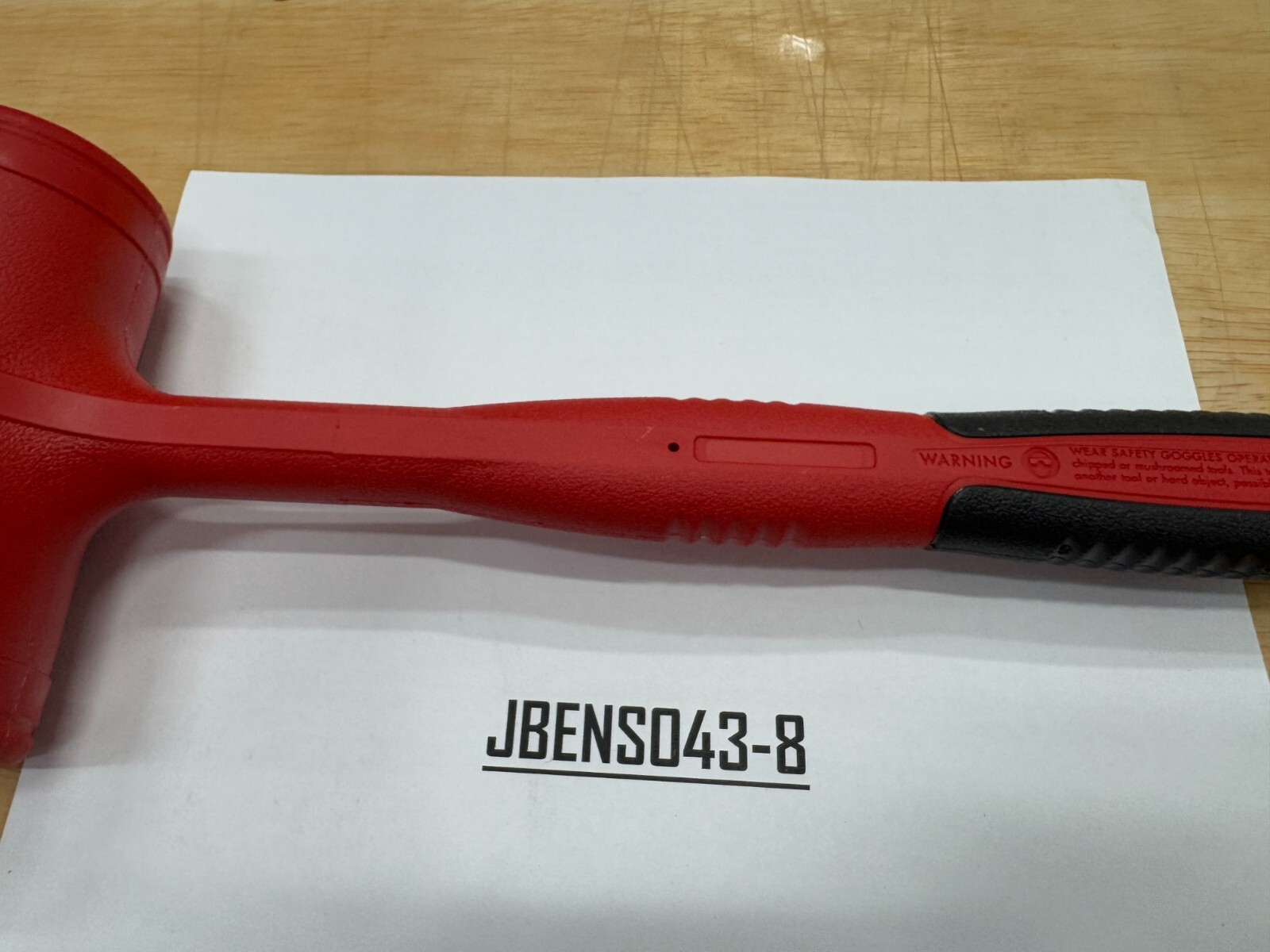 Snap-on Tools USA NEW RED 56oz / 1550g Soft Face Dead Blow Hammer HBFE56