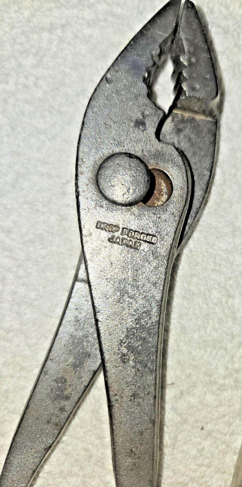 Lot Of 4 Hand Tools – 2 Slip-Joint Pliers, Skinning Pliers, Hog Ring Pliers