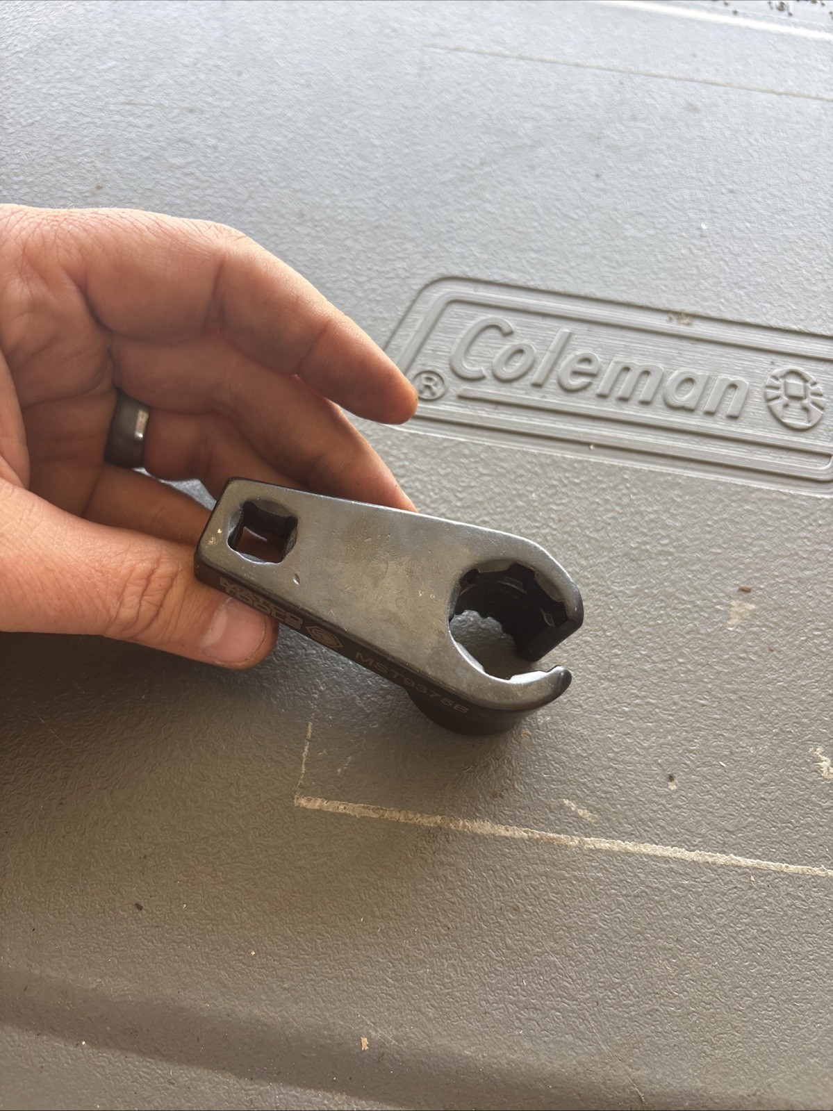 Matco Tools MST9375B O2 Oxygen Sensor Wrench 3/8 Dr Crowfoot Spline