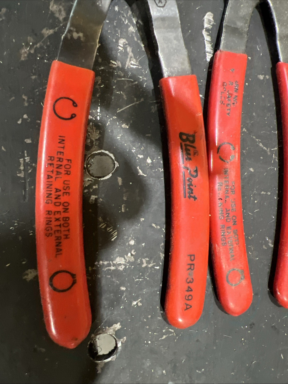 Blue Point By Snap On Snap Ring Pliers Set Of 4