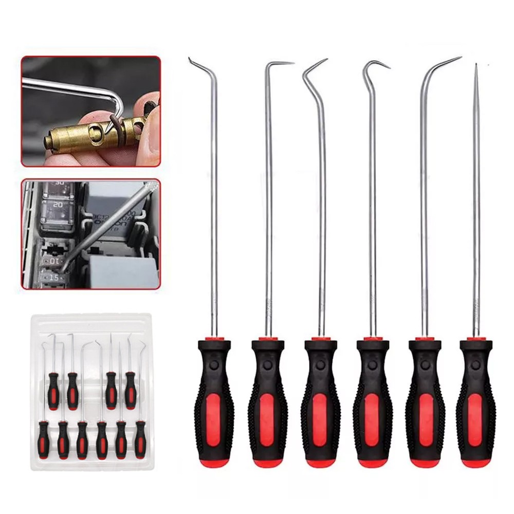 10pcs Pick and Hook Set Car Auto Oil Seal/O-Ring Seal Gasket Pick Puller Remover