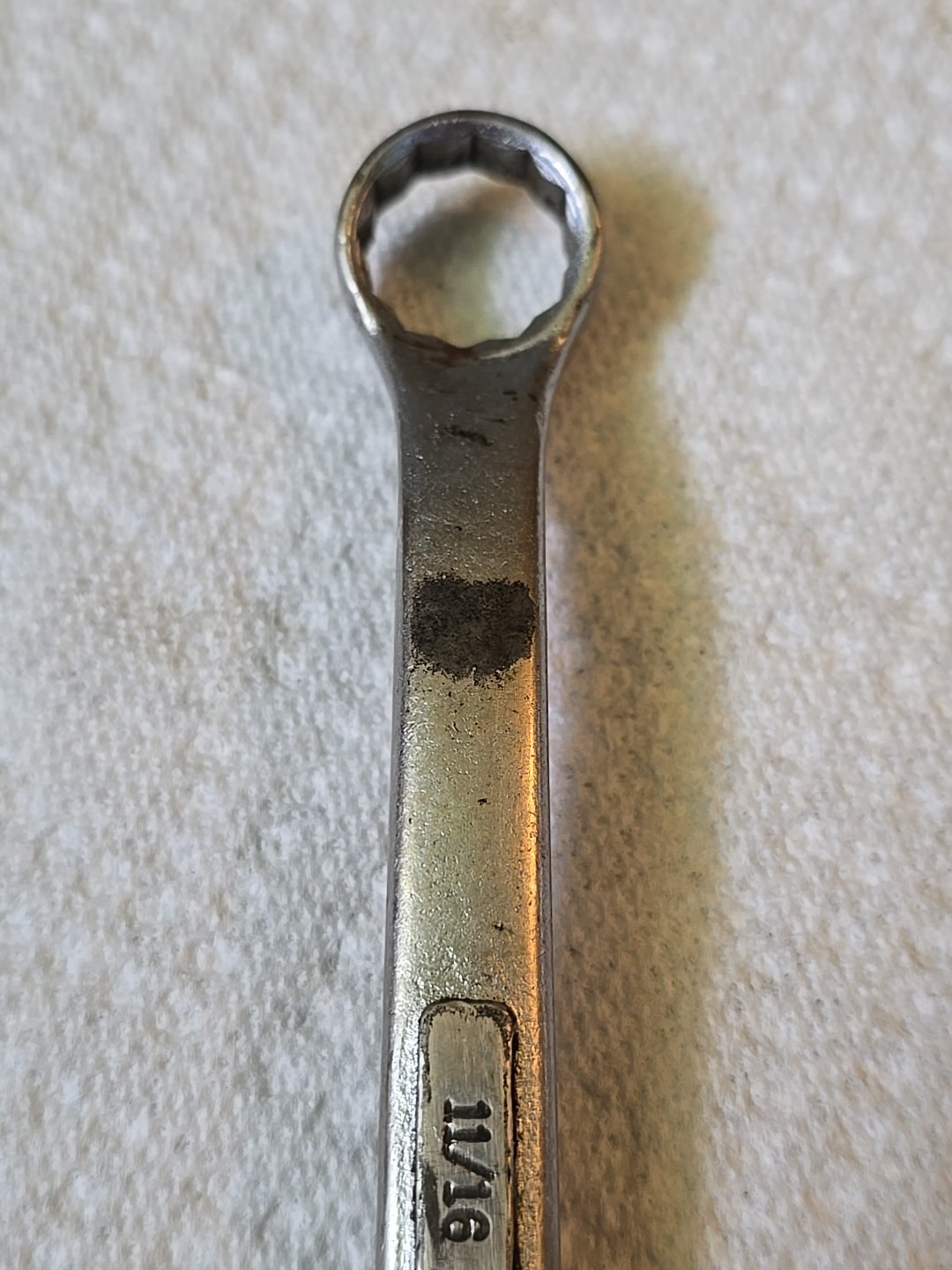 Craftsman =V= 11/16″ x 13/16″ Offset Double Box End Wrench USA V Series VTG 12pt