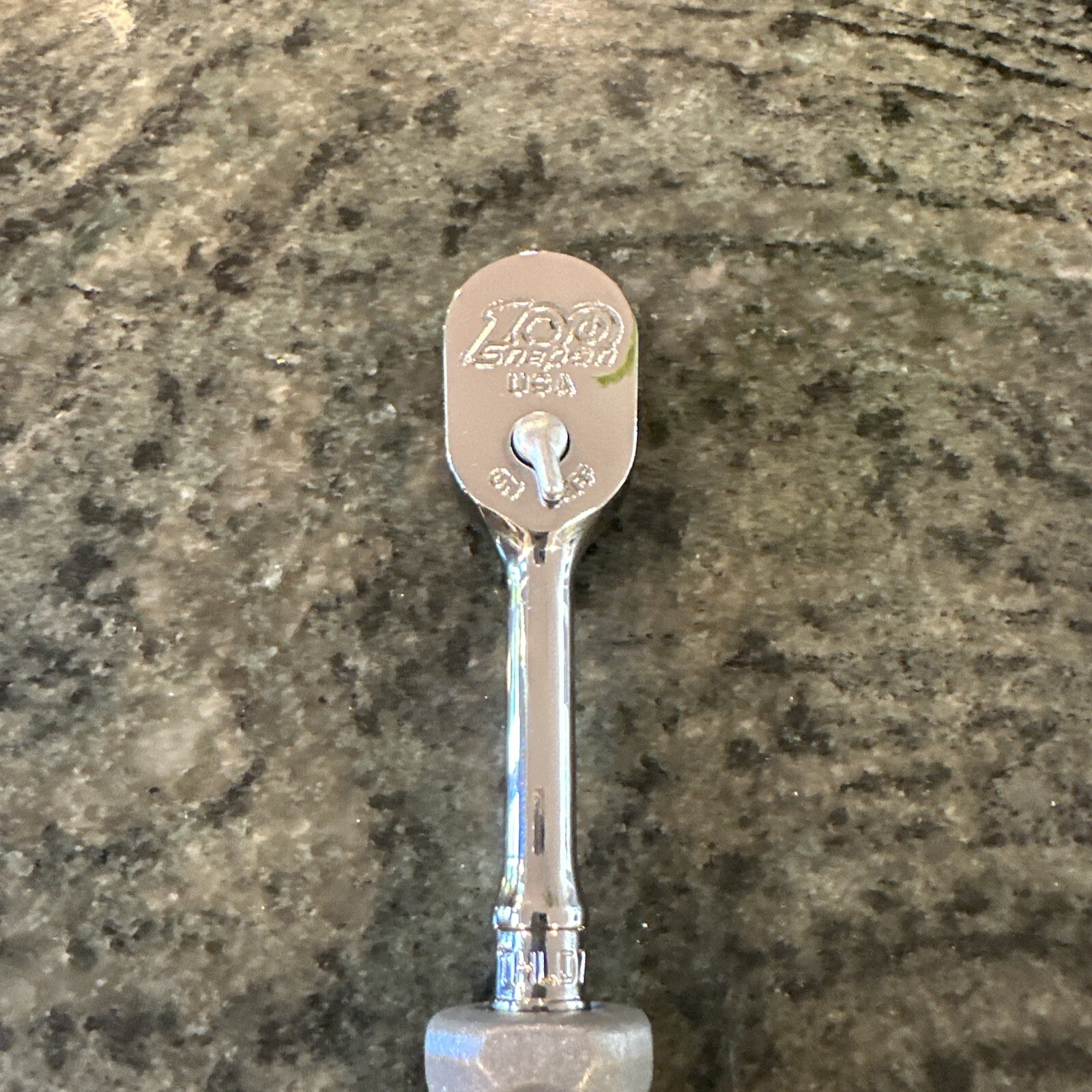 Snap-On thld72ce 1/4″ Drive dual 80 hard grip ratchet titanium 100 year new