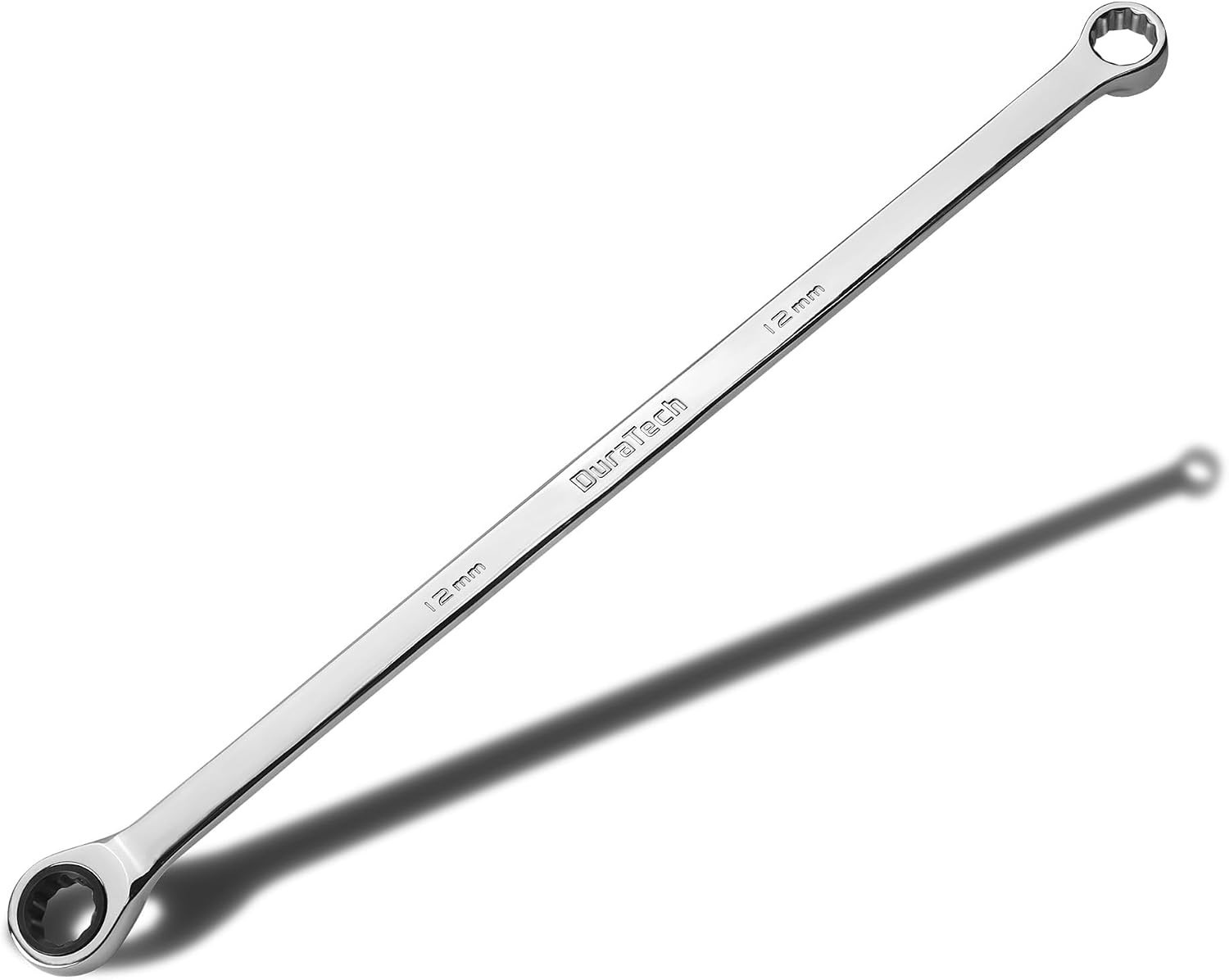 12mm Ratcheting Wrench – Extra Long 32.8cm, 72-Tooth CR-V Steel Mechanic Tool
