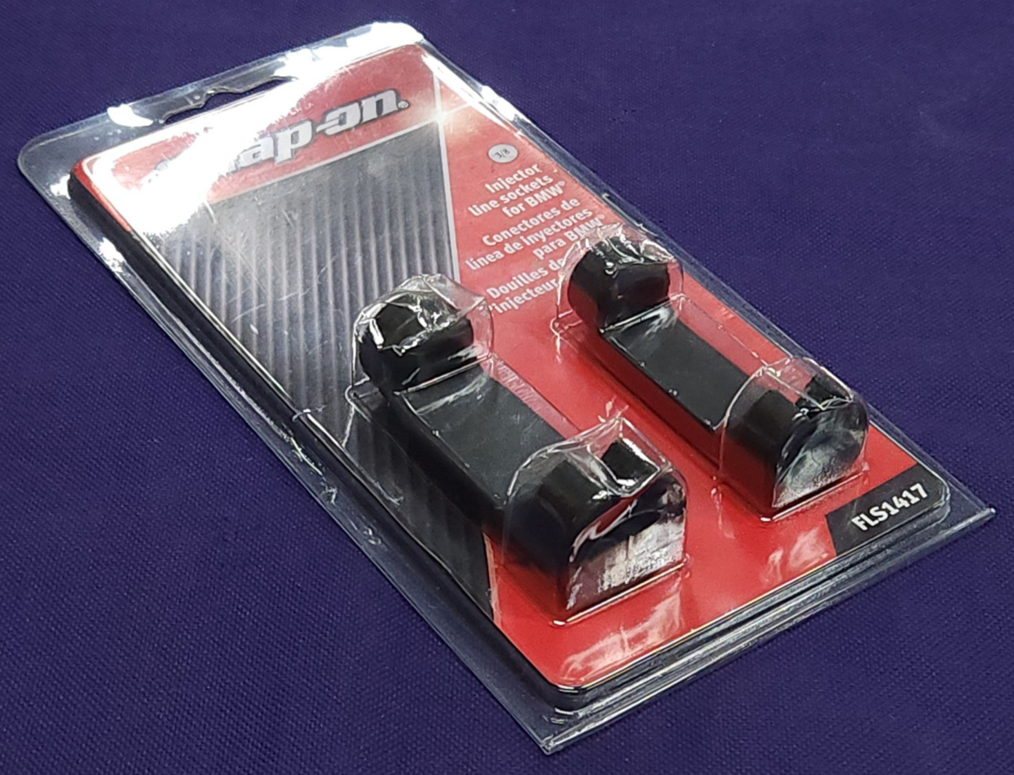 NICE! Snap-On FLS1417 3/8″ Injector Line Sockets for BMW