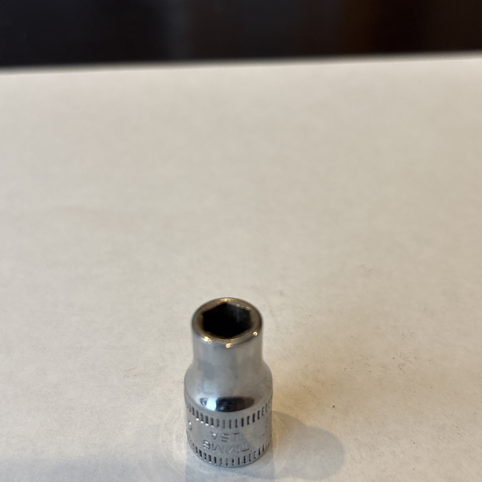 Snap-on Tools TMM6 6mm Metric Flank Drive Shallow Socket 6 Point 1/4″ Drive USA