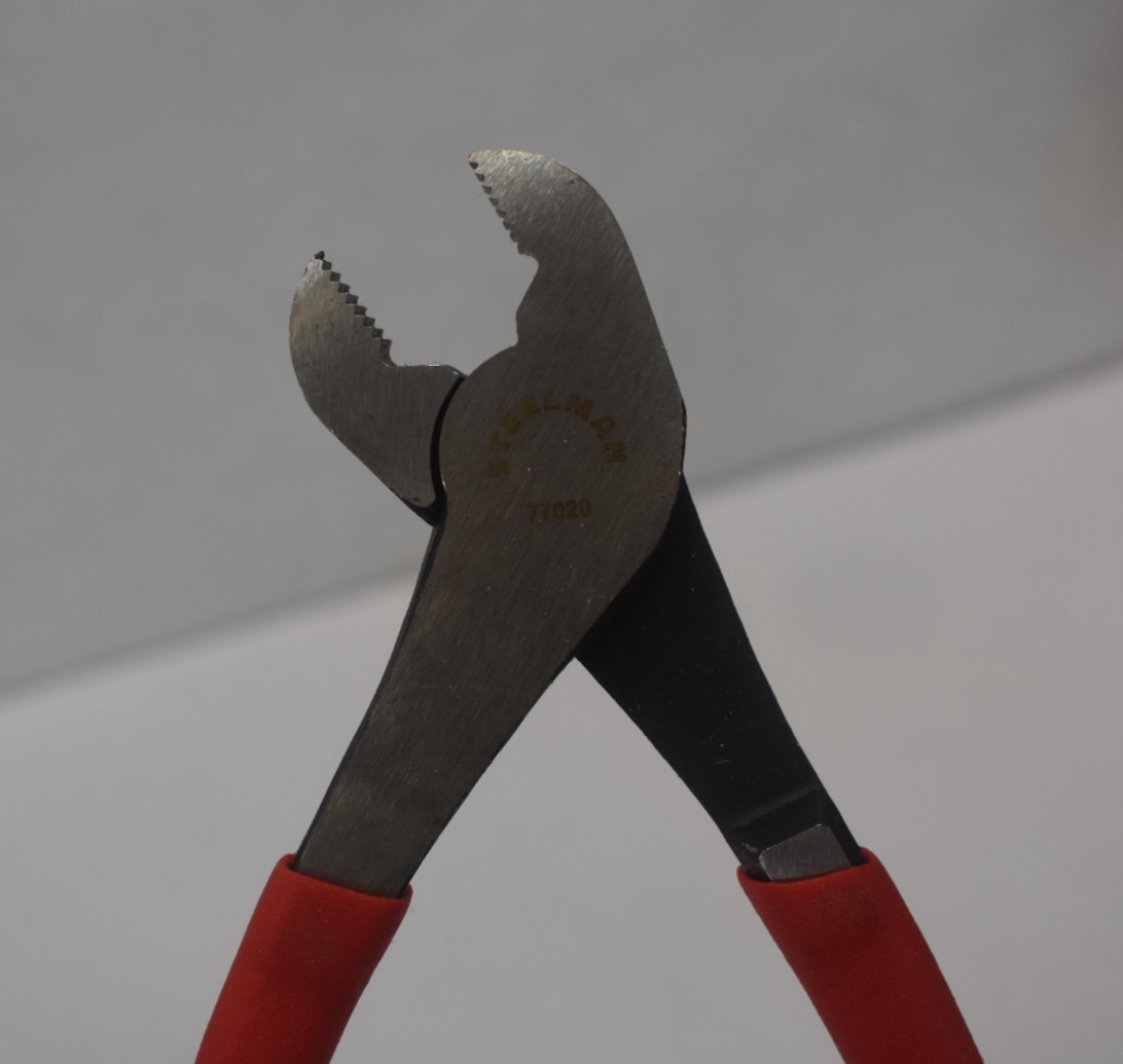 Steelman 77020 Battery Terminal Angle Nut Pliers w Red Grip Genuine OEM Tool