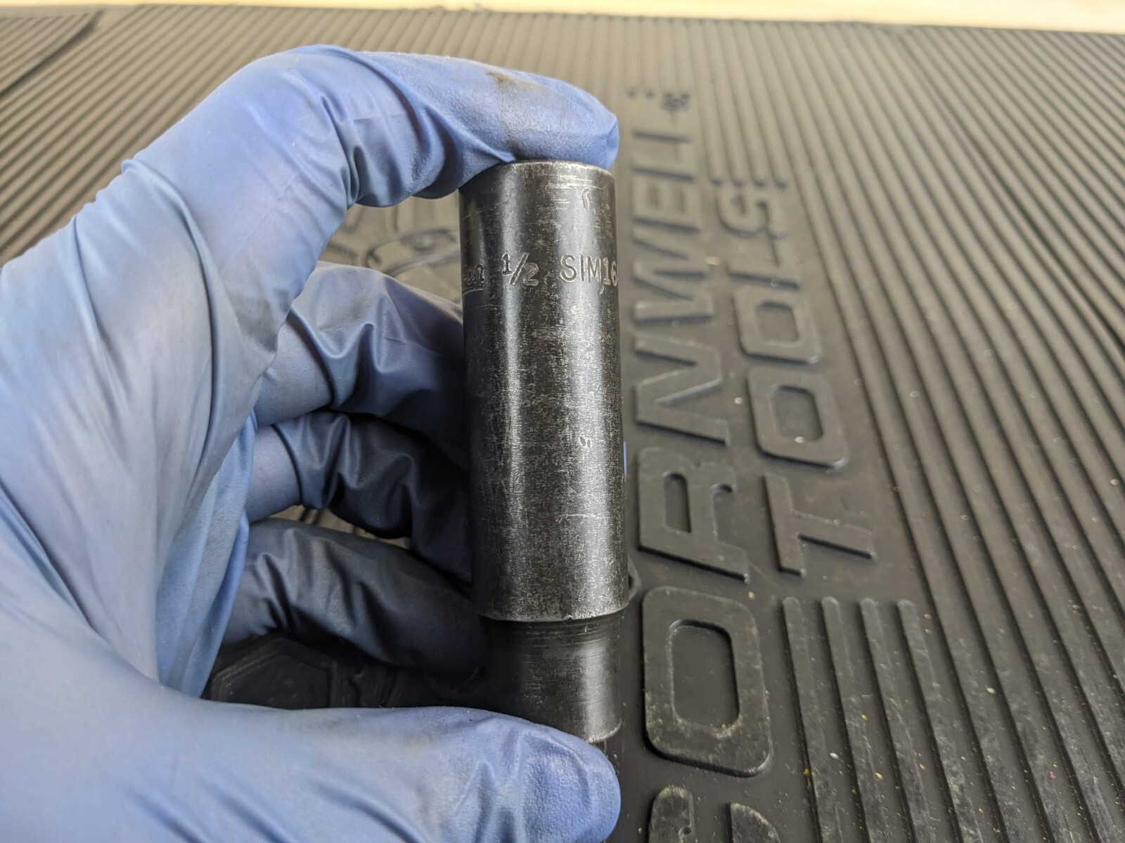 #an005 Snap On Tools SIM160 1/2″ Drive 6 Point 1/2’’ SAE Deep Impact Socket USA