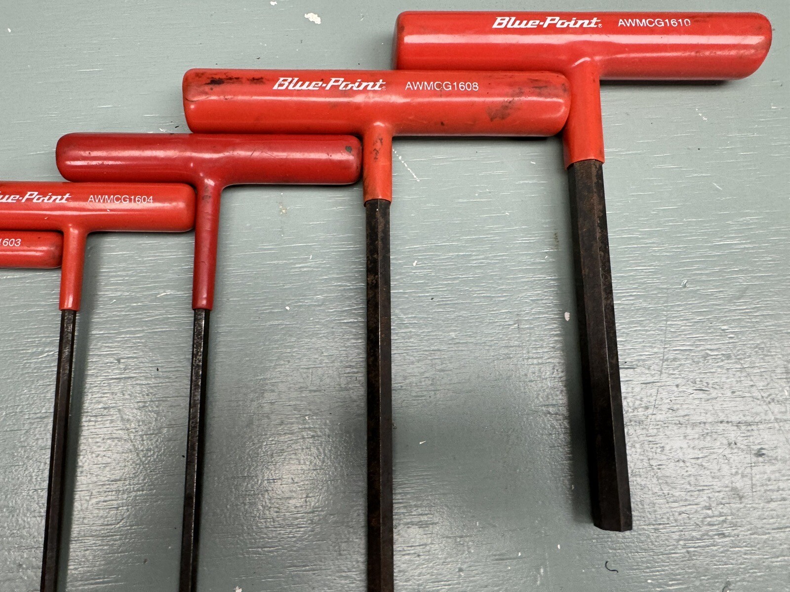 Blue-Point Tools USA 15 PIECE T-HANDLE HEX KEY SET SEE PHOTOS