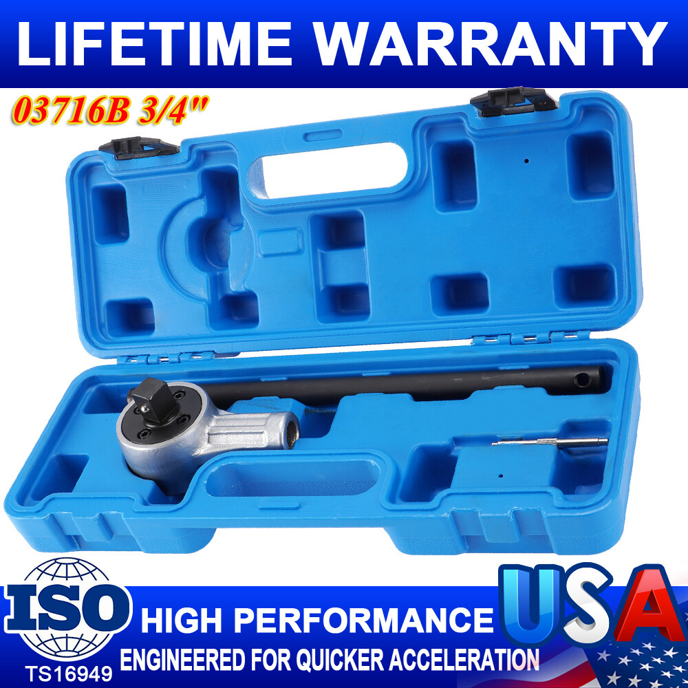 03716B 3/4″ Torque Multiplier Power Wrench 2,200 Foot-Pound Professional Grade