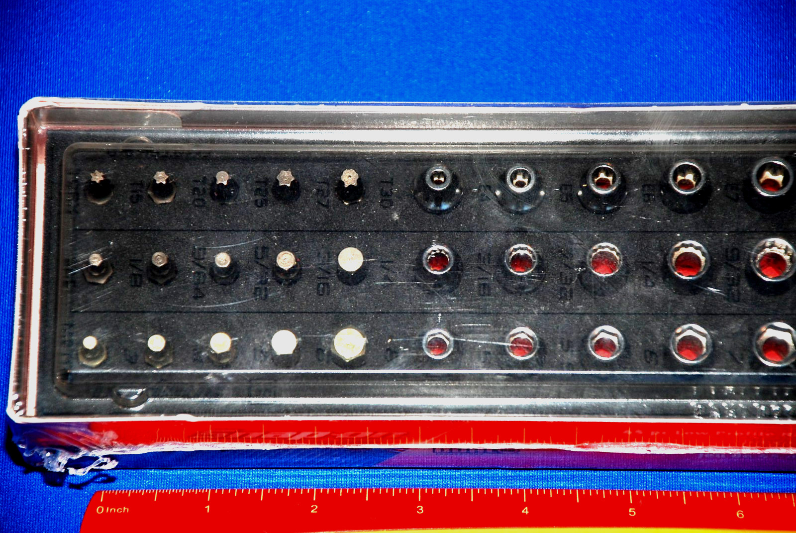 Snap-on NEW 45 Pc 1/4″ Drive Low-Profile Ratchet/Flank Drive Socket Master Set