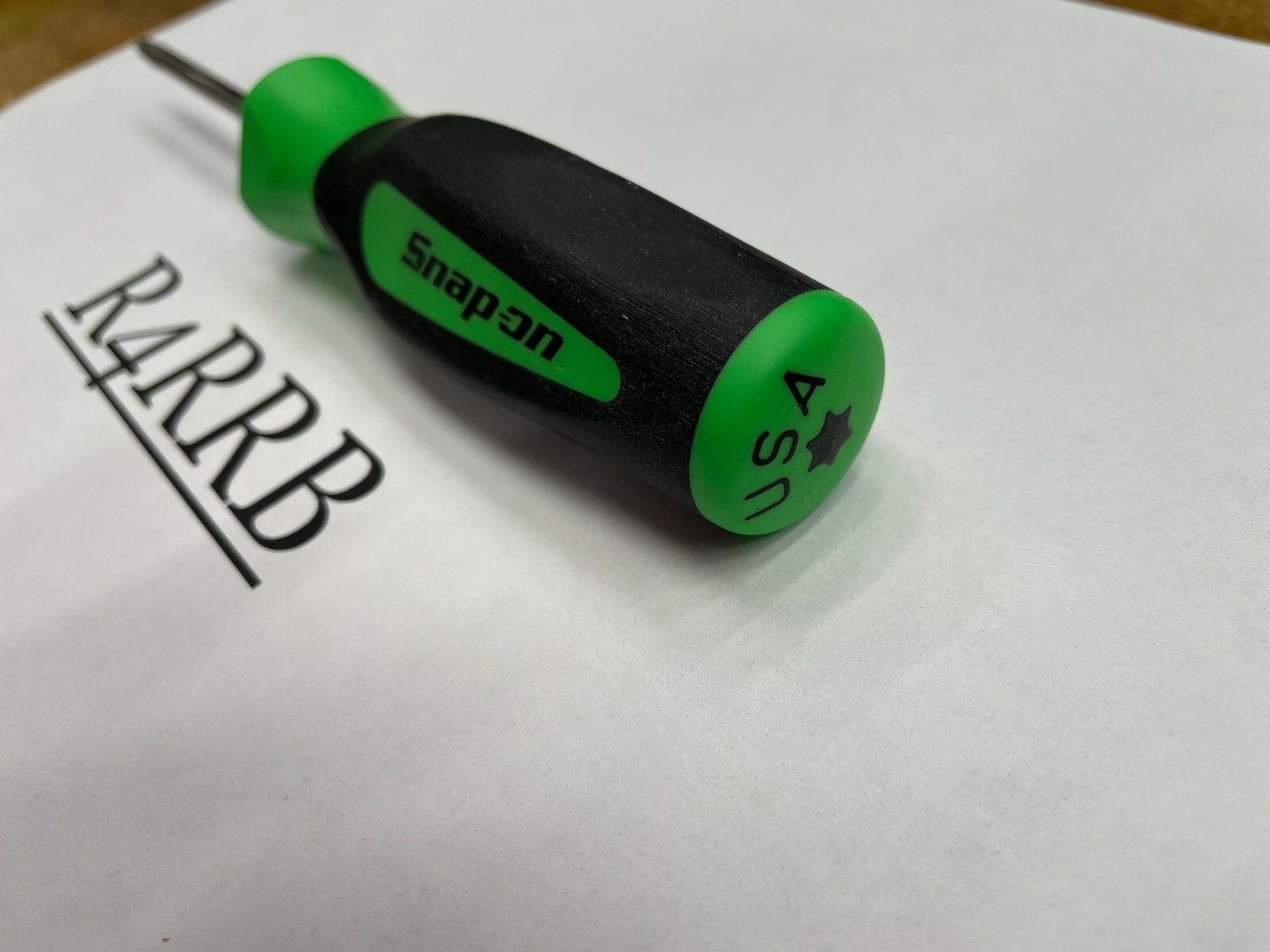 Snap-on Tools USA NEW GREEN Soft Grip T20 Torx Screwdriver SGDTX320BG