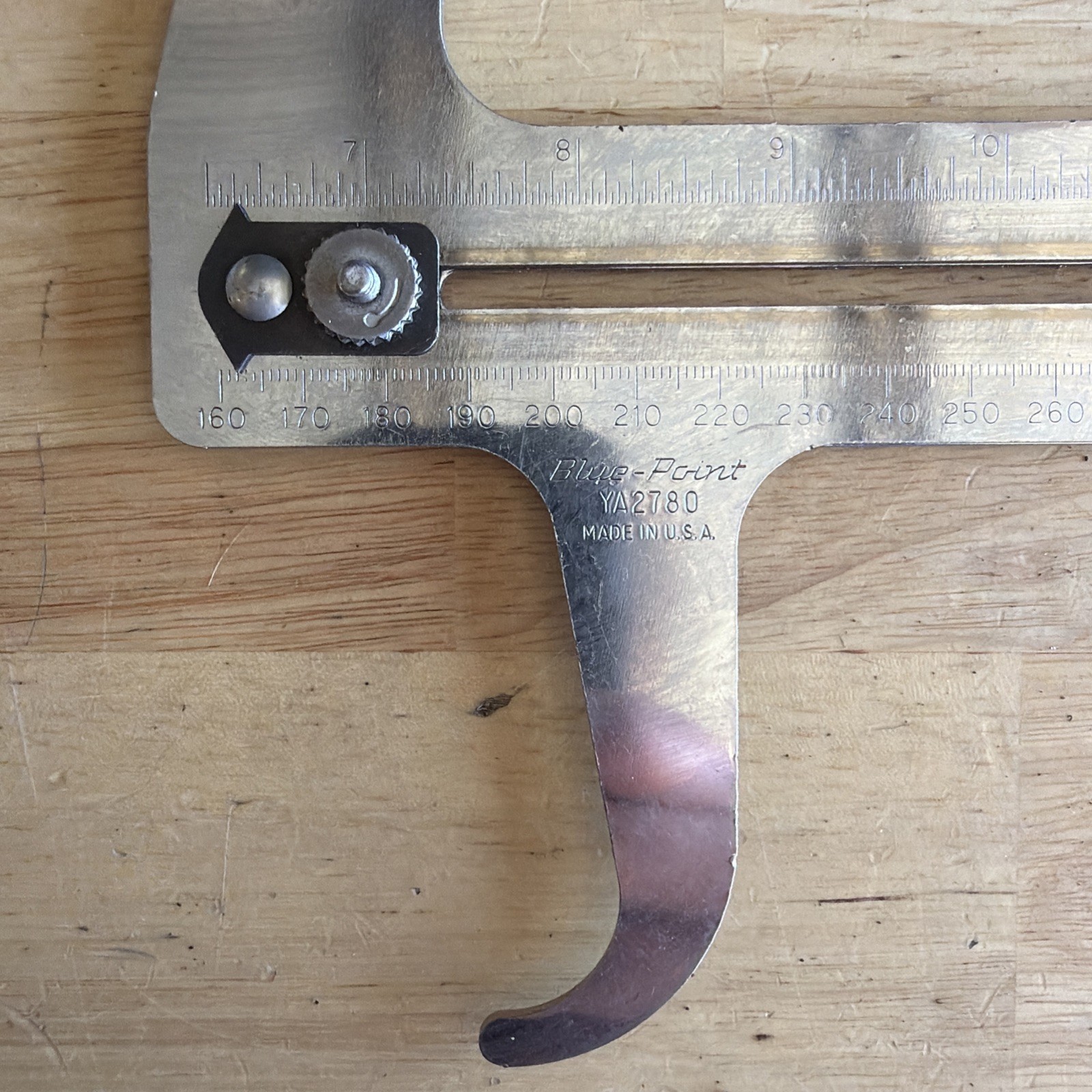 Blue Point Brake Resetting Gauge Caliper YA2780 Made in USA READ!