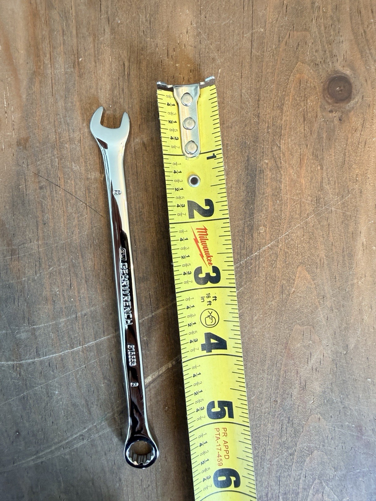 Metric GEARWRENCH Combination Wrench Polished Chrome – Pick A Size – Gear Wrench