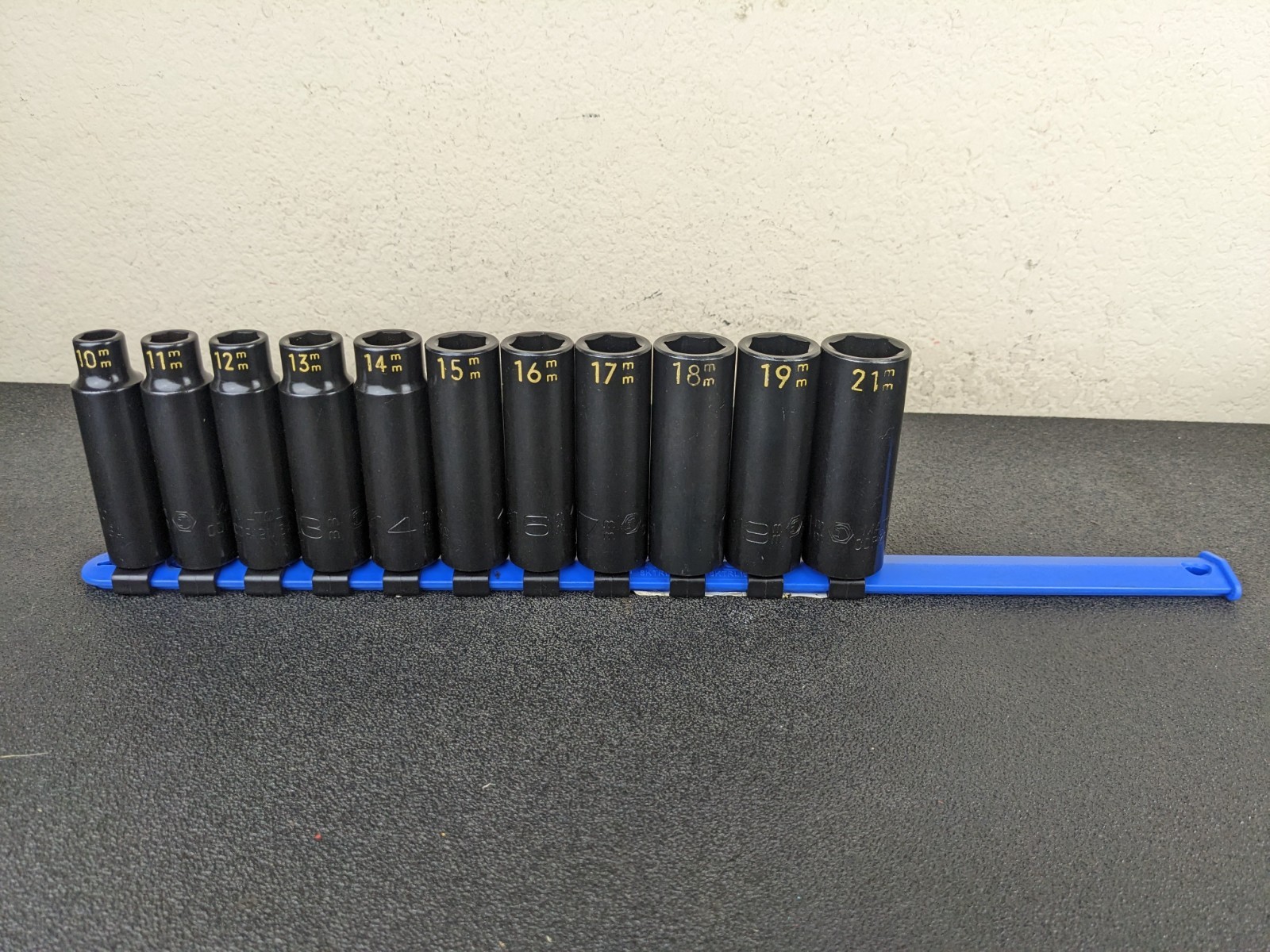 #bp134 Matco Tools NEW 1/2″ Drive METRIC Deep IMPACT Socket Set SCDPM116TA